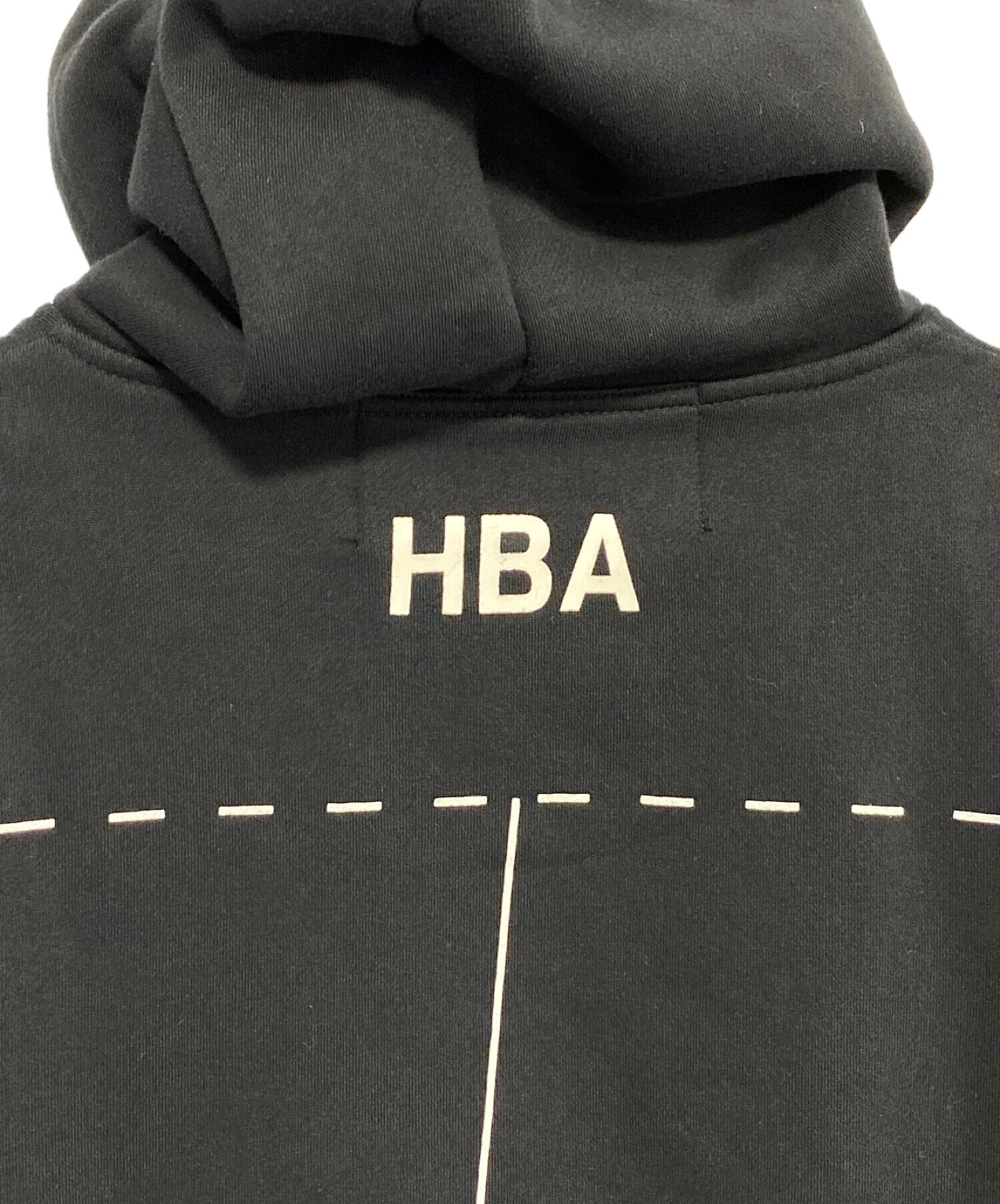 Hood By Air (フッドバイエアー) HBA ロゴ パーカー ブラック サイズ:Ｍ