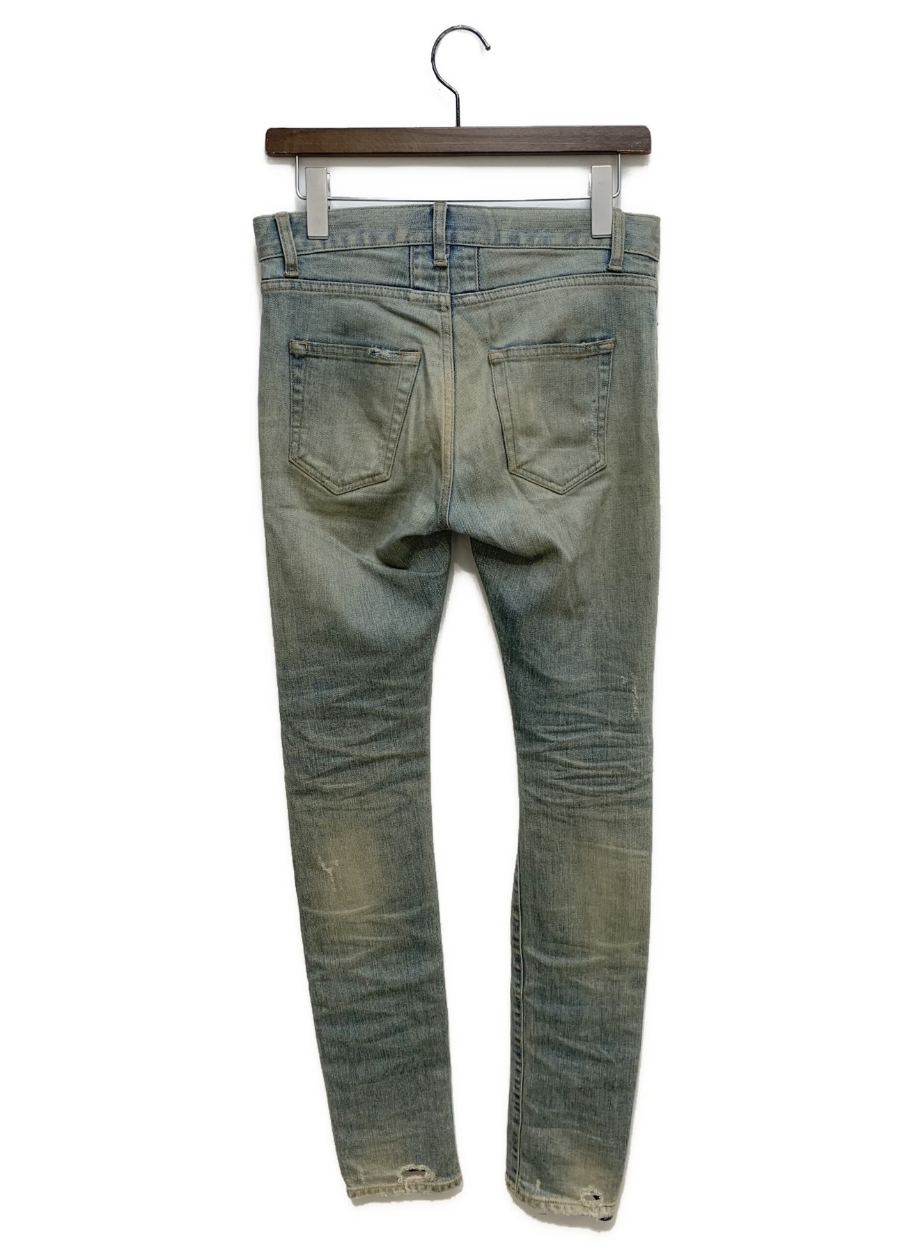 中古・古着通販】Saint Laurent Paris (サンローランパリ) デストロイ  