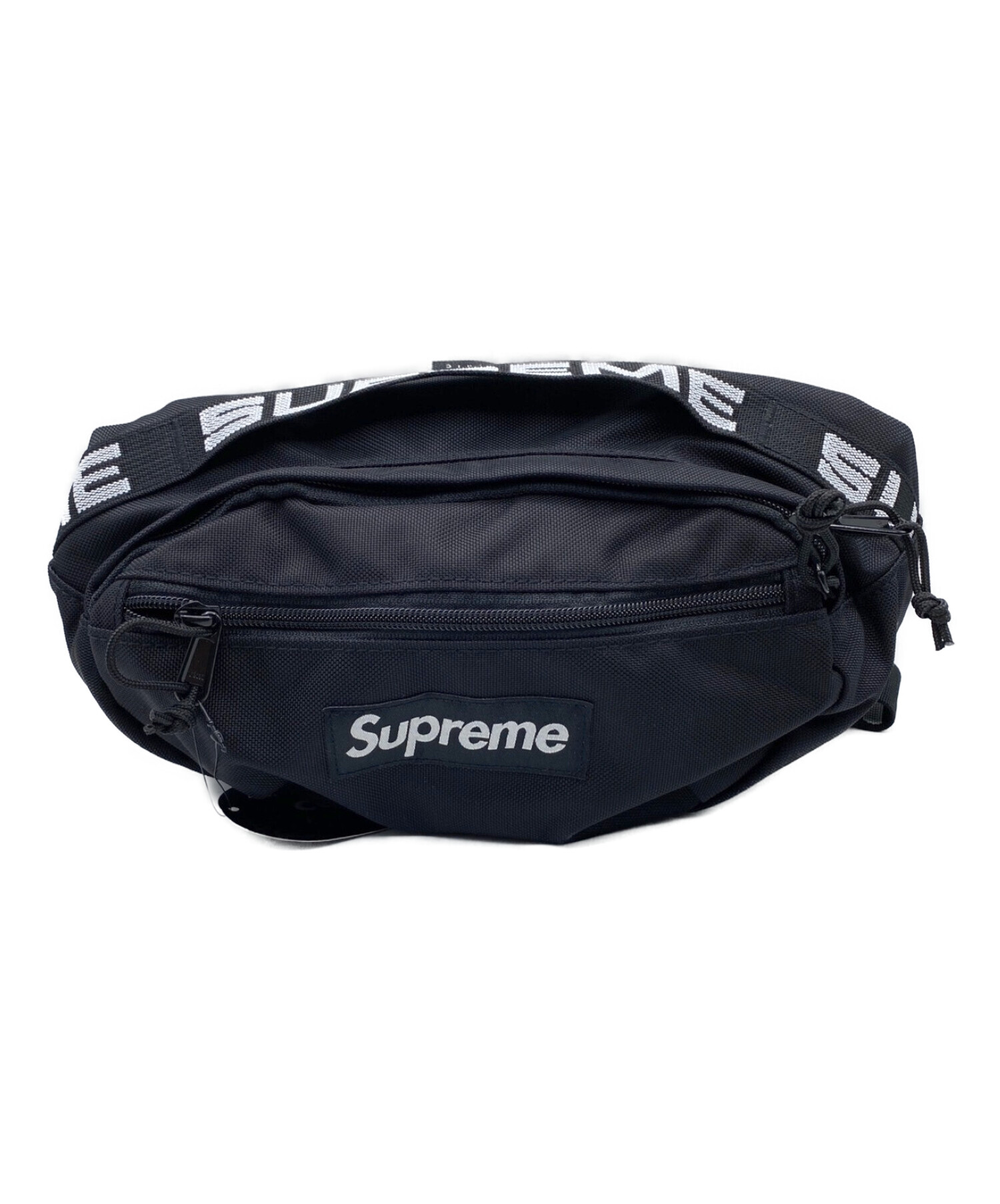 18ss supreme waist bag 黒