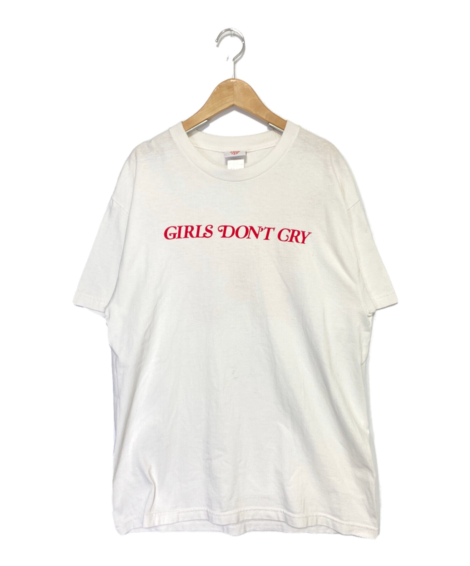 GIRLS DON'T CRY (ガールズドントクライ) Tシャツ ホワイト サイズ:L