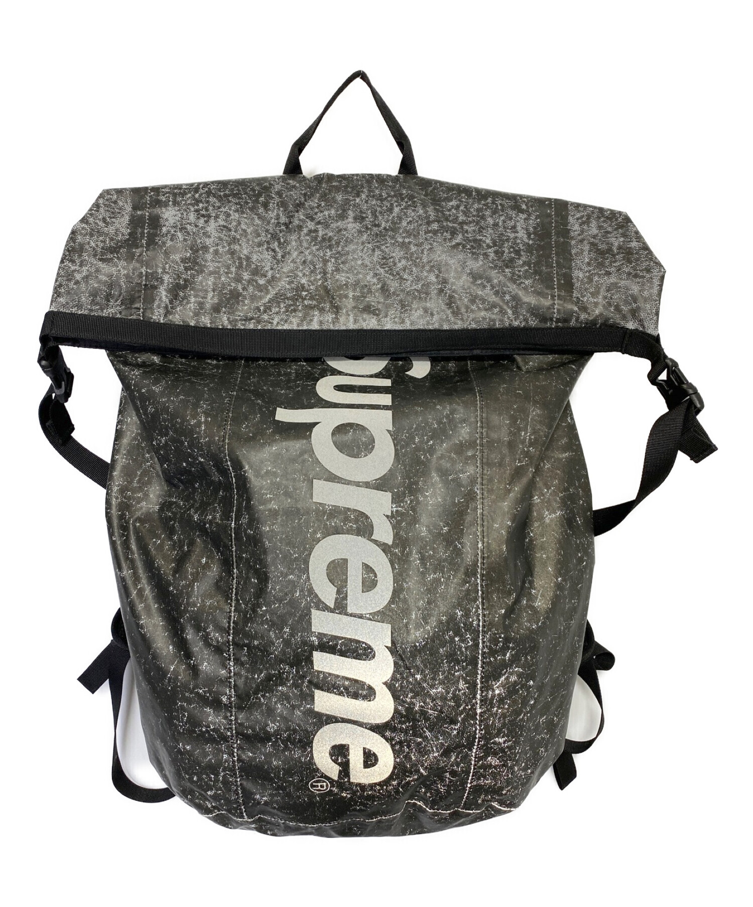 SUPREME (シュプリーム) Waterproof Reflective Speckled Backpack グレー サイズ:-