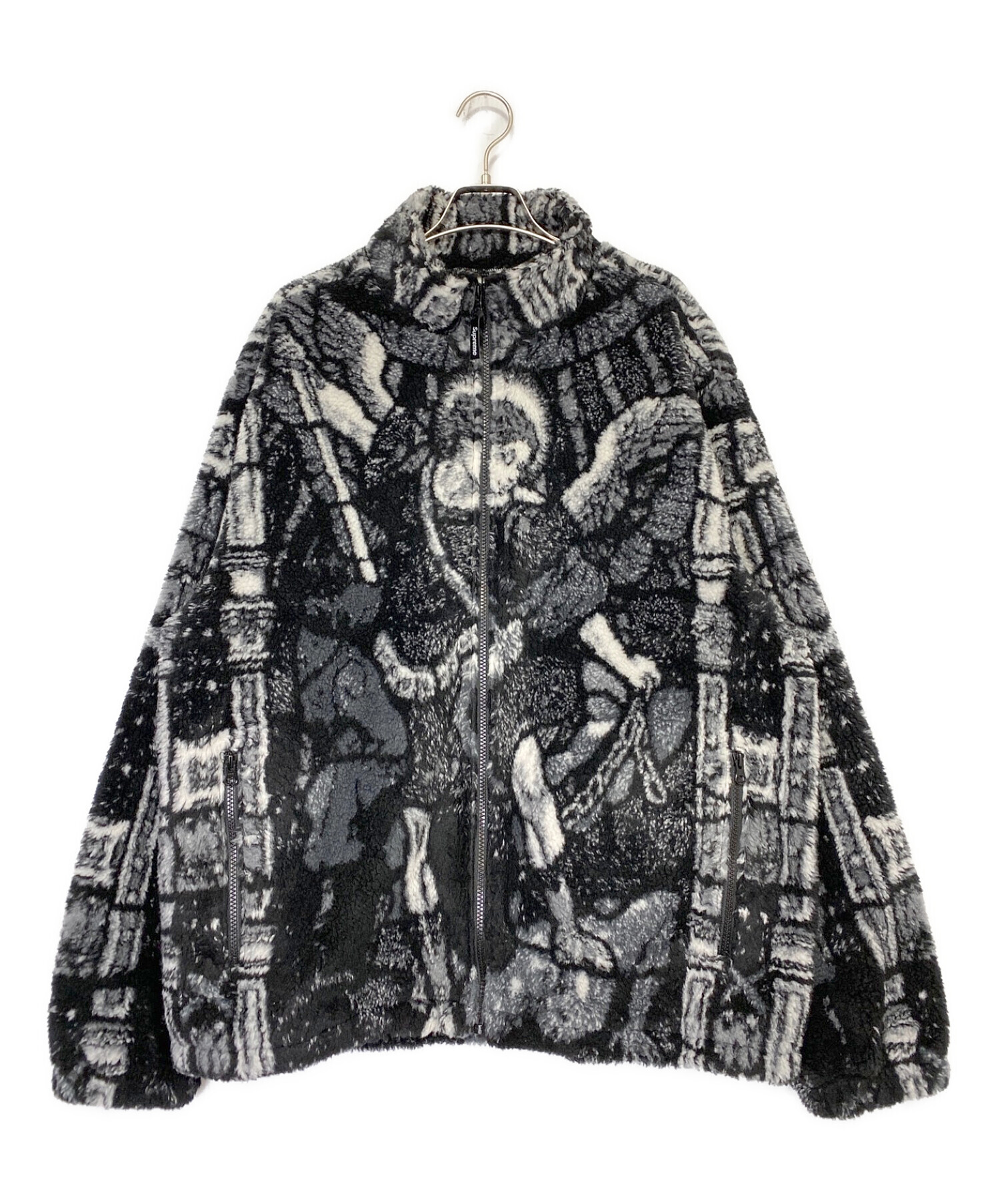 SUPREME (シュプリーム) Saint Michael Fleece Jacket ブラック サイズ:XL
