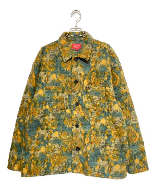 Supreme Paisley Fleece Shirt Msize