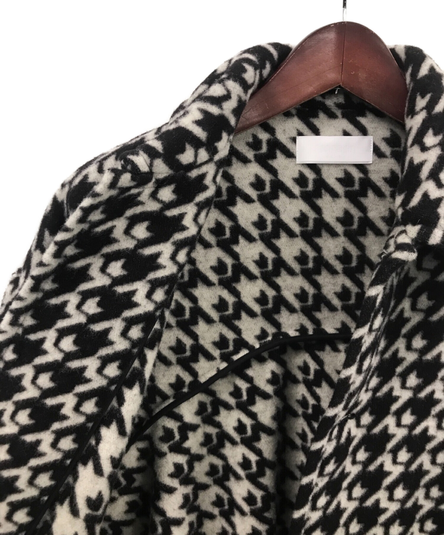 NEON SIGN (ネオンサイン) MW Plovers Blanket Breaker Coat ホワイト×ブラック サイズ:48