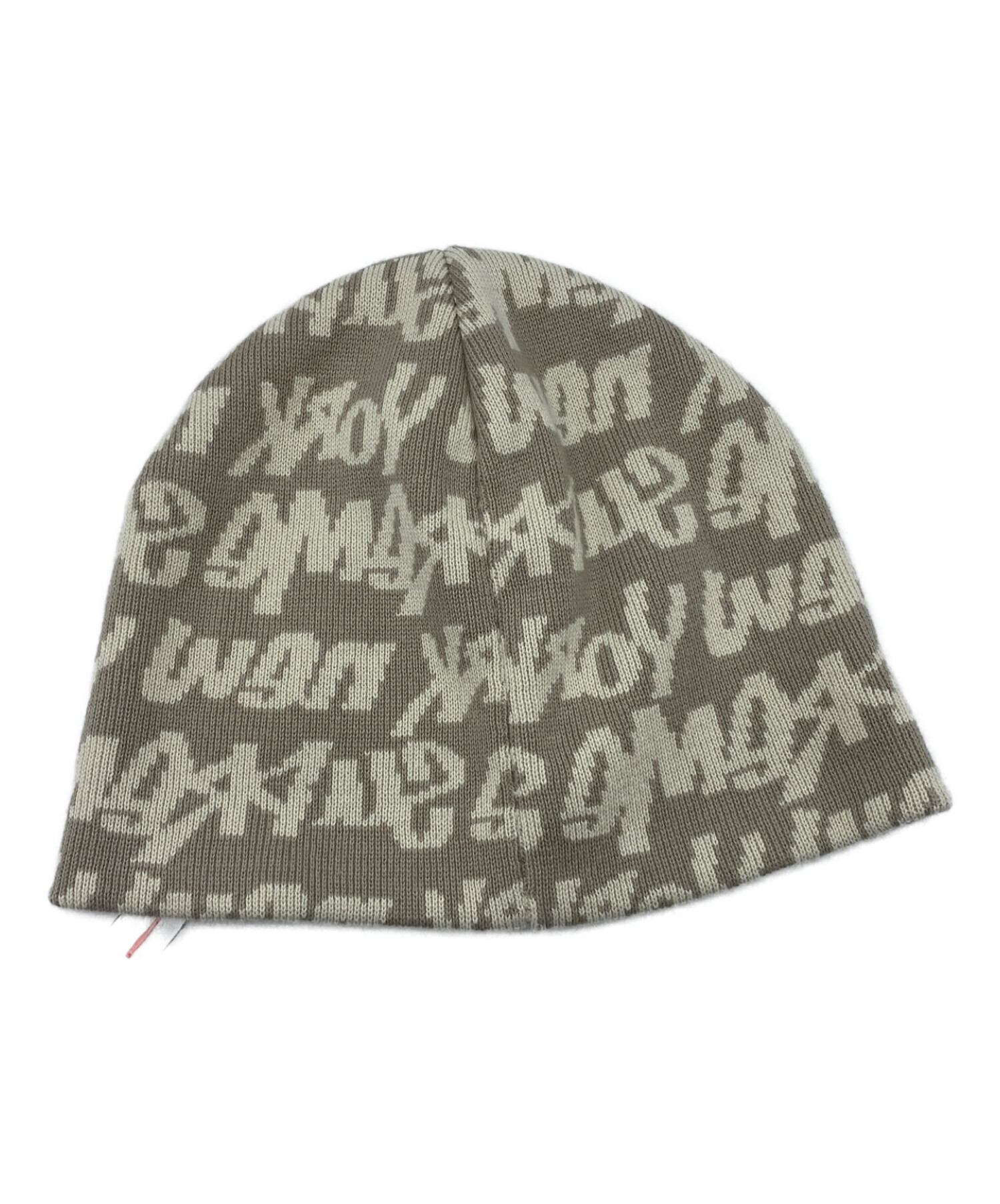 Tan 国内購入 本物 Supreme Fat Tip Beanie ビーニー 22SS タン ニット 