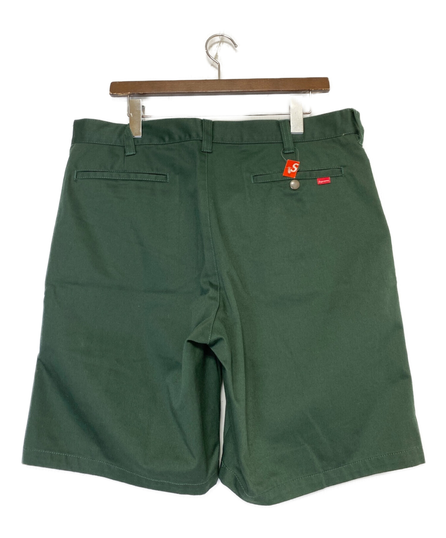 中古・古着通販】SUPREME (シュプリーム) ハーフパンツ グリーン 