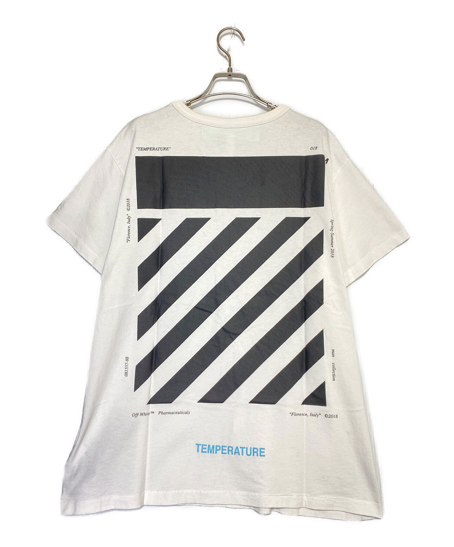 off-white オフホワイトTシャツ　TEMPERATURE S/S TEE