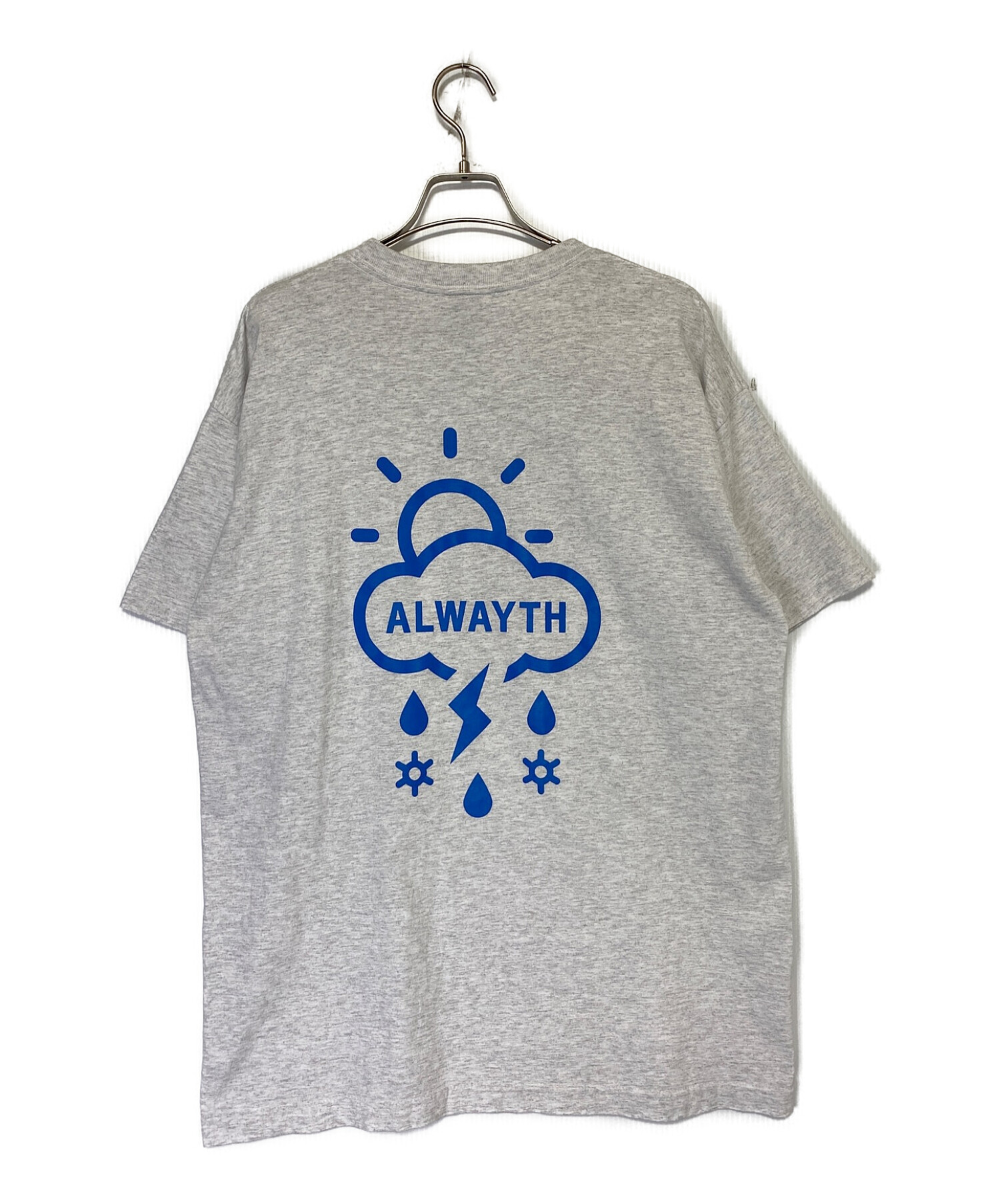 ALWAYTH (オールウェイズ) Tシャツ グレー サイズ:XL
