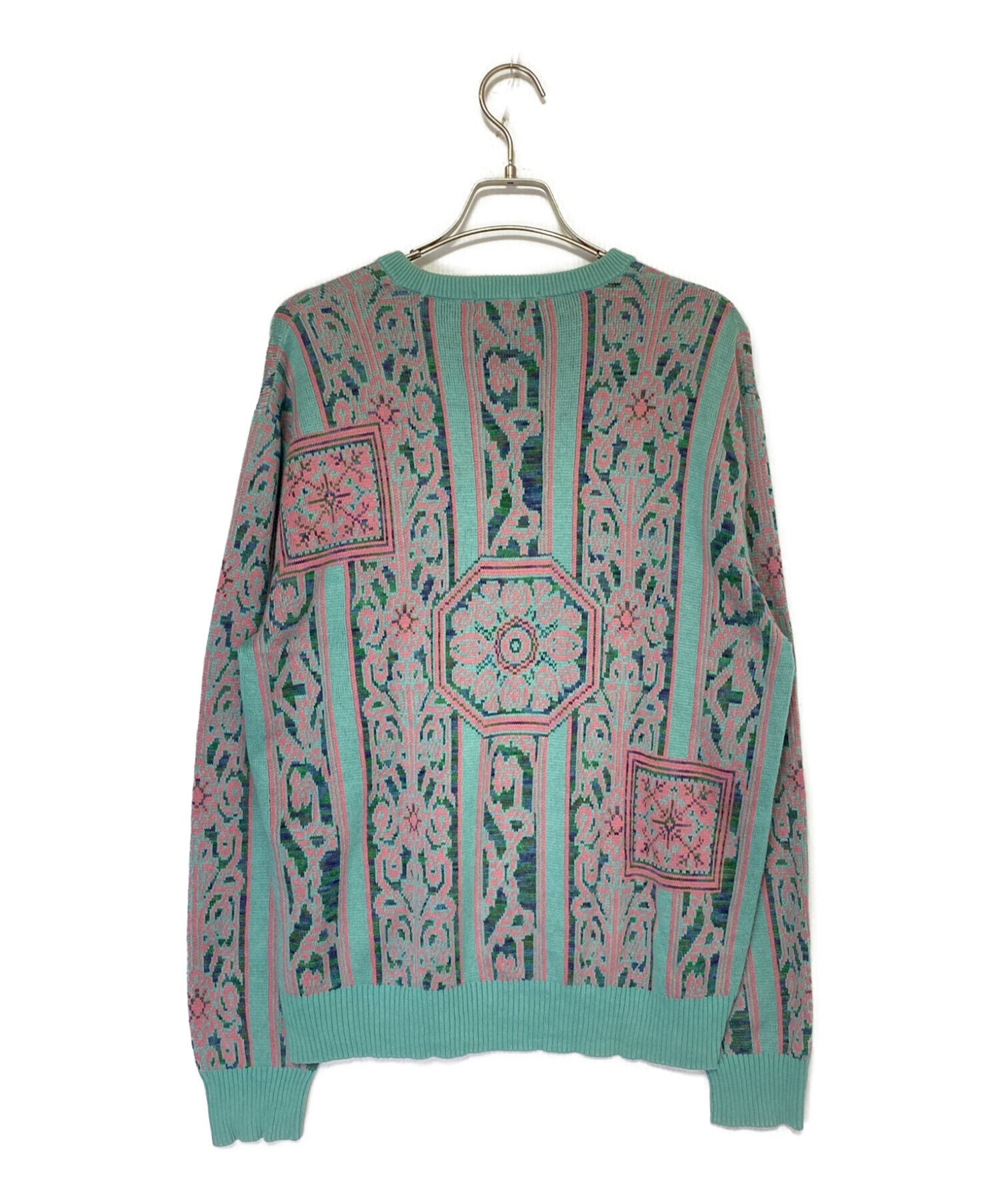 SUPREME (シュプリーム) Tapestry Sweater グリーン サイズ:M
