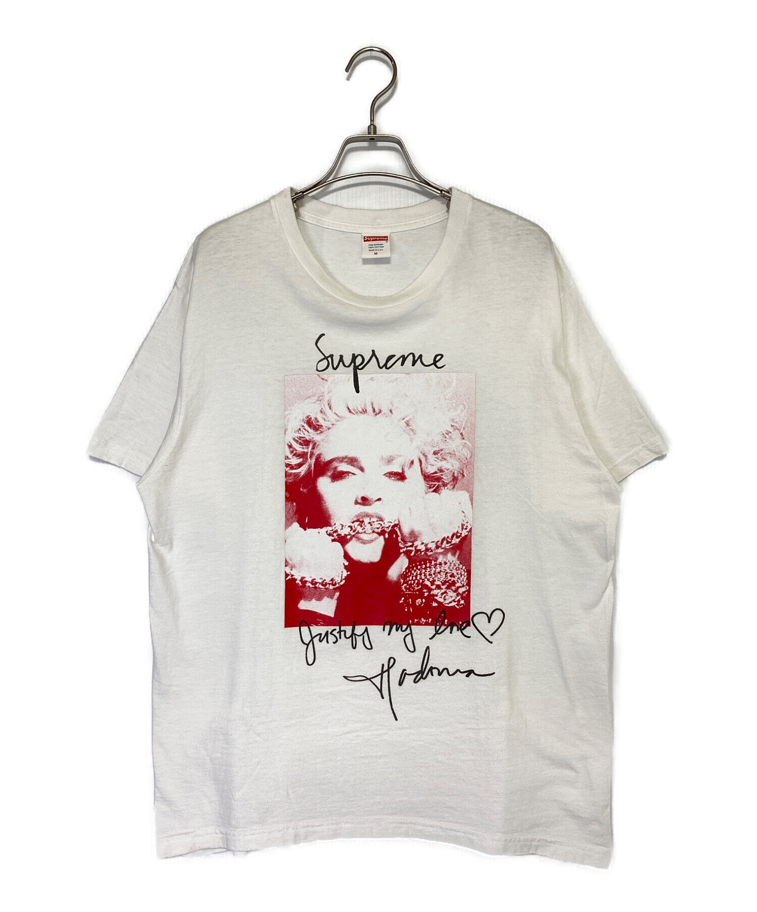 M Supreme Madonna Tee White