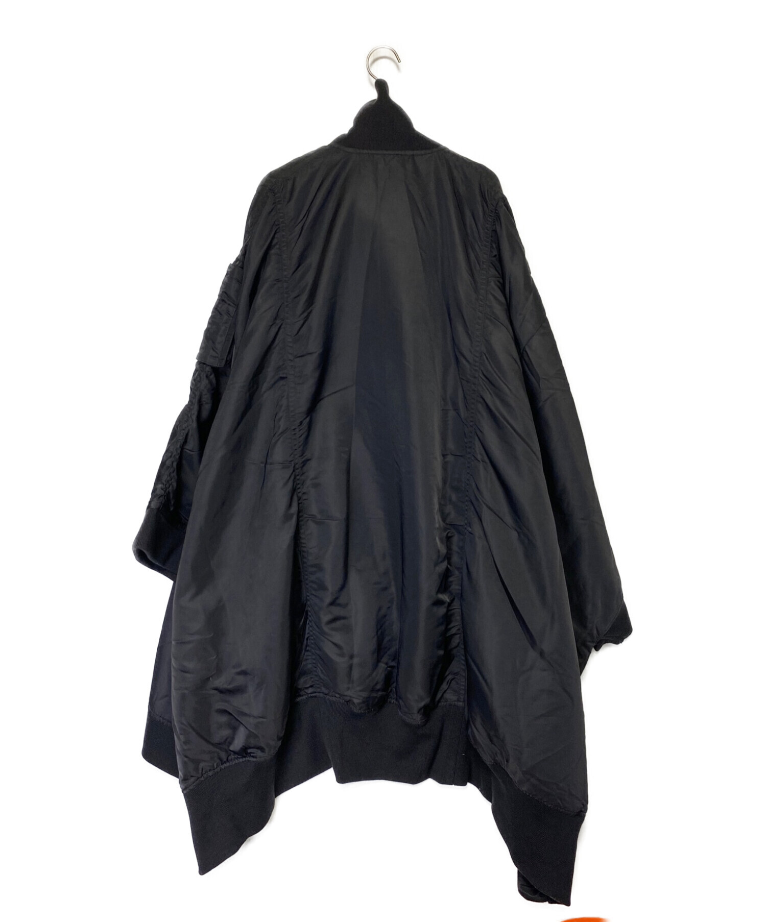中古・古着通販】AMBUSH (アンブッシュ) MA-1ポンチョ ブラック サイズ