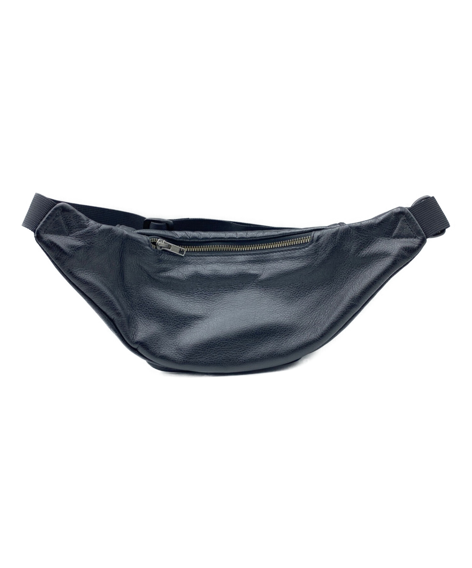 中古・古着通販】SUPREME (シュプリーム) Leather Waist Bag ブラック サイズ:-｜ブランド・古着通販  トレファク公式【TREFAC FASHION】スマホサイト