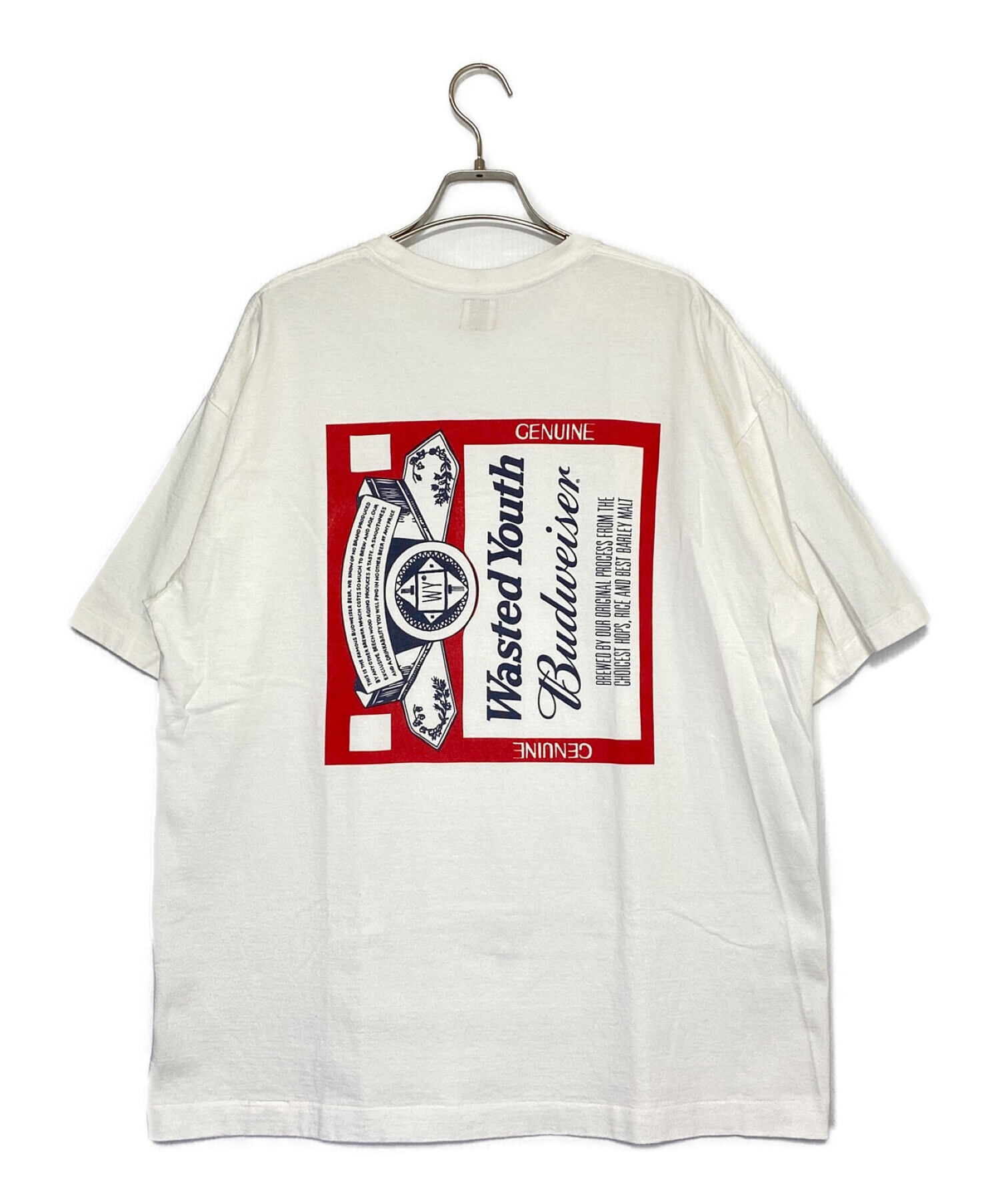 WASTED YOUTH (ウェイステッド ユース) Tシャツ ホワイト サイズ:XL