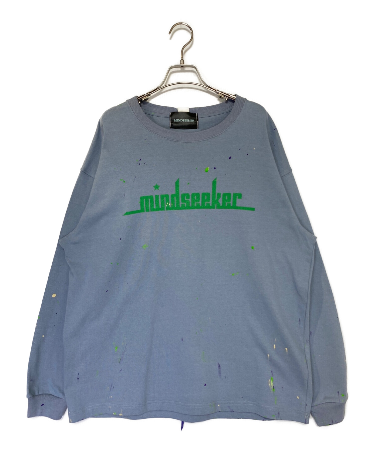 MINDSEEKER × MASONMAZE マインドシーカー ペンキ 日本製 Tシャツ