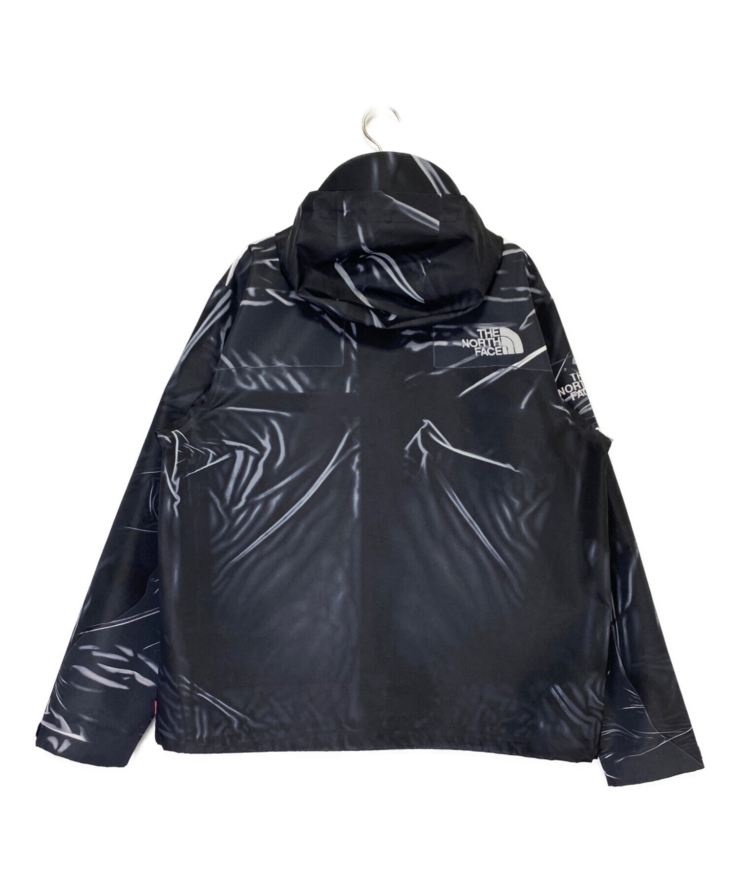 SUPREME (シュプリーム) THE NORTH FACE (ザ ノース フェイス) Printed Taped Seam Shell  Jacket ブラック サイズ:L