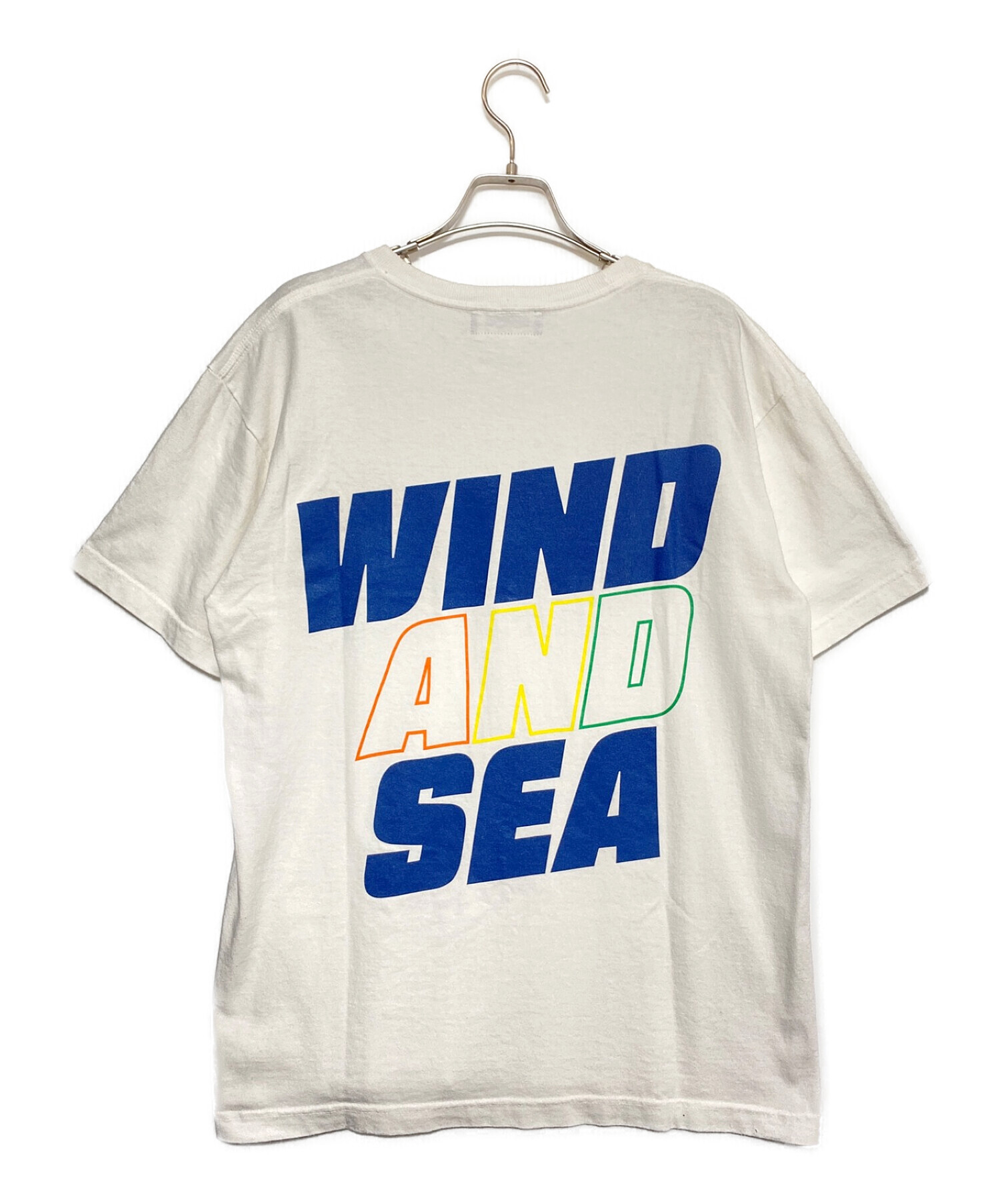 WIND AND SEA ウィンダンシー SEA ホワイト　Lサイズ