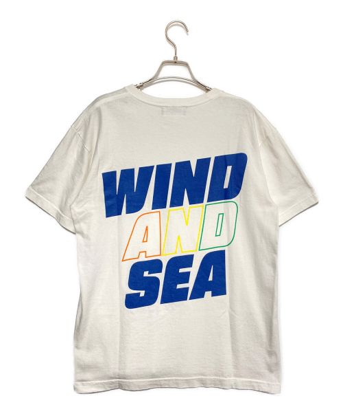 WIND AND SEA WHITE-BLUE SEA-21S-01