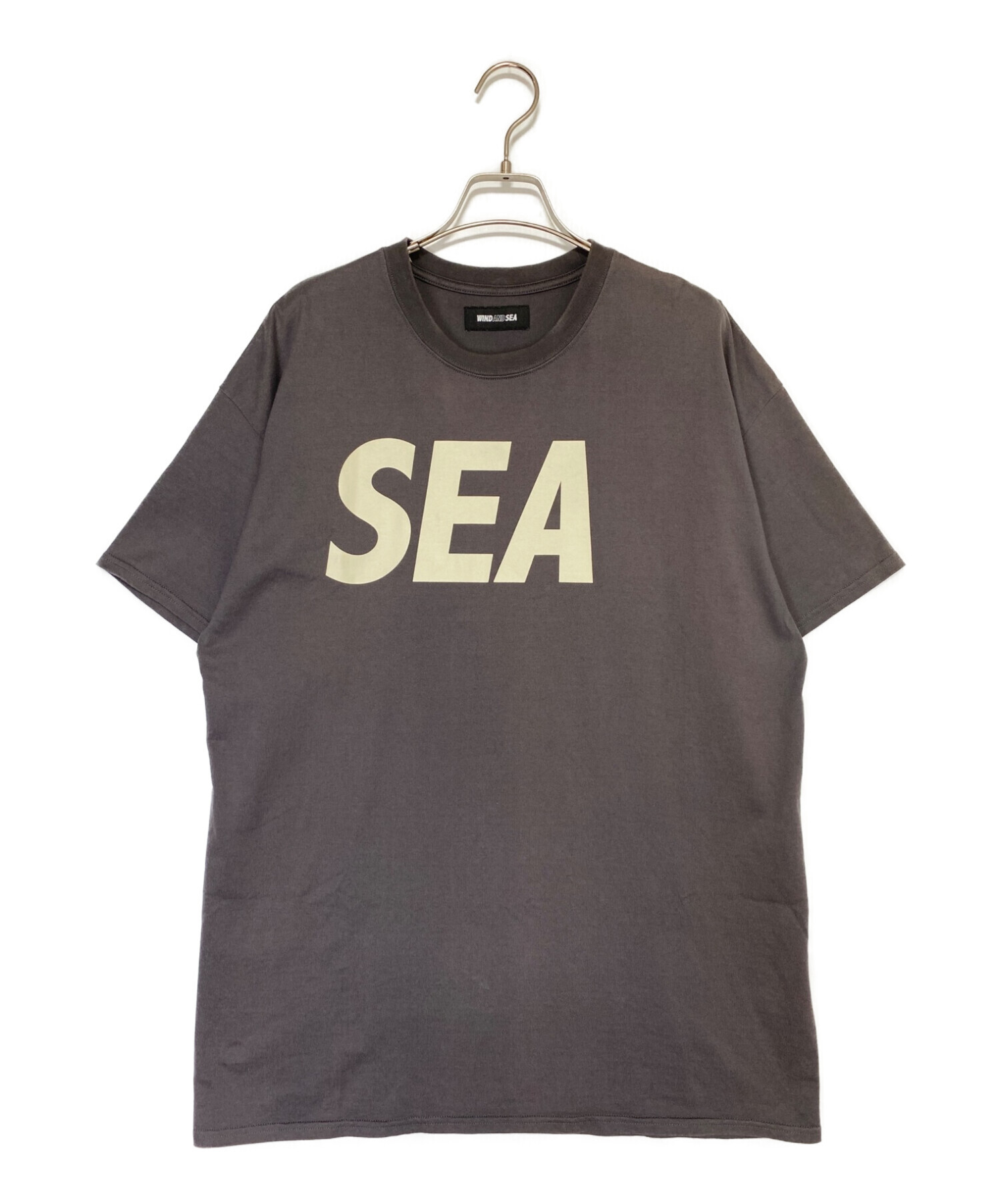 WIND AND SEA (ウィンダンシー) SEA Logo S／S Tee グレー サイズ:XL