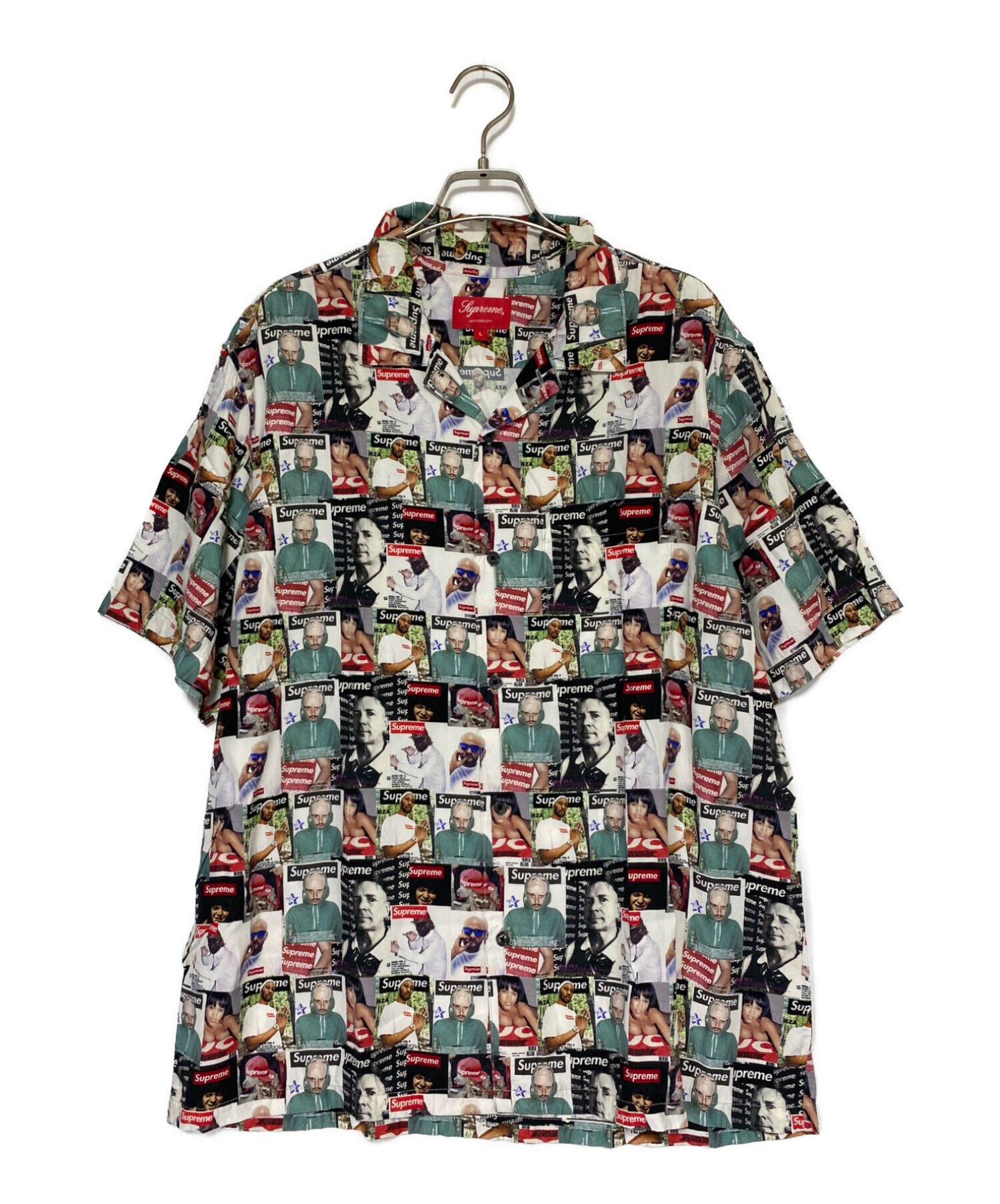 中古・古着通販】SUPREME (シュプリーム) Magazine S/S Shirt マルチ 