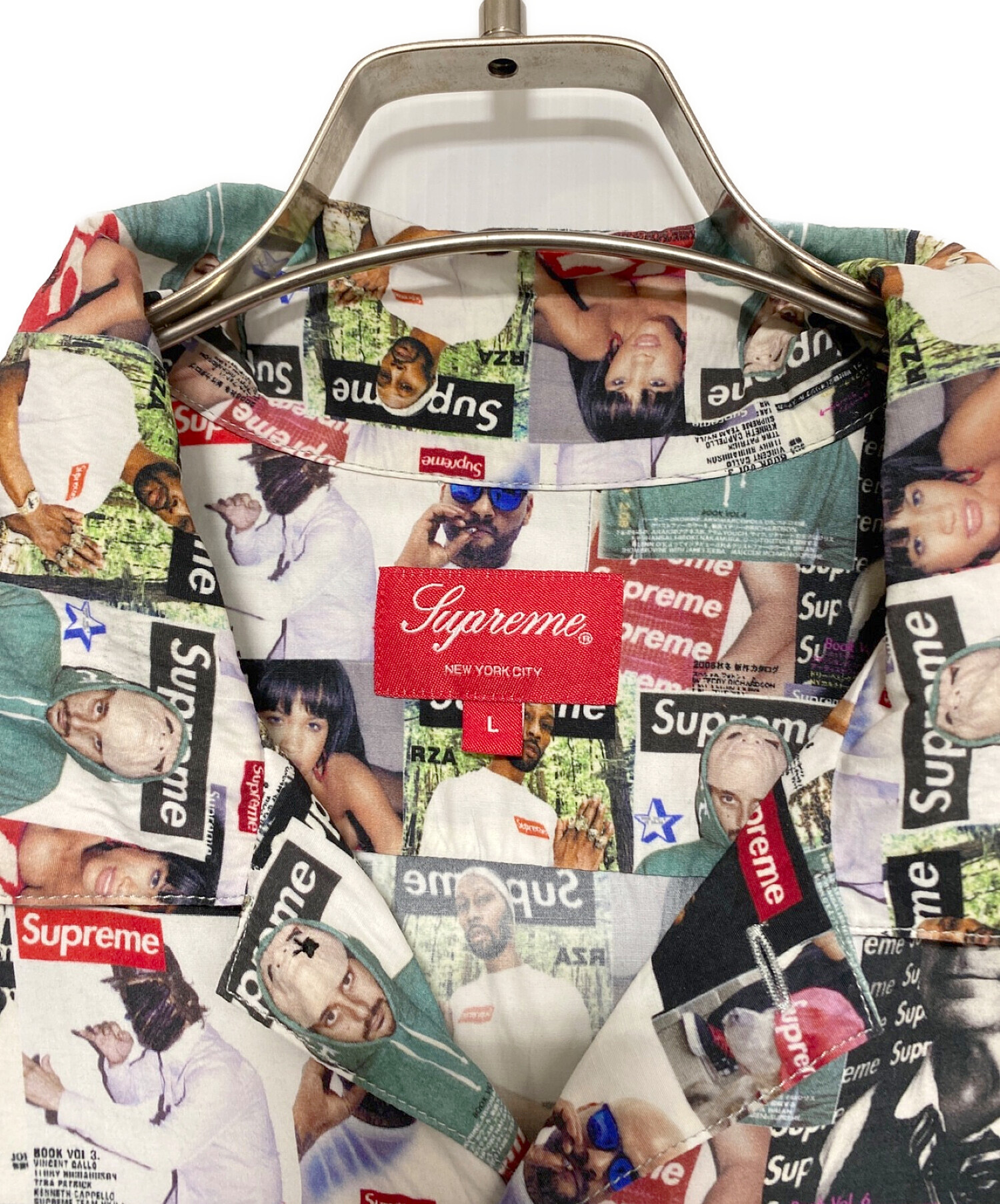 中古・古着通販】SUPREME (シュプリーム) Magazine S/S Shirt マルチ 