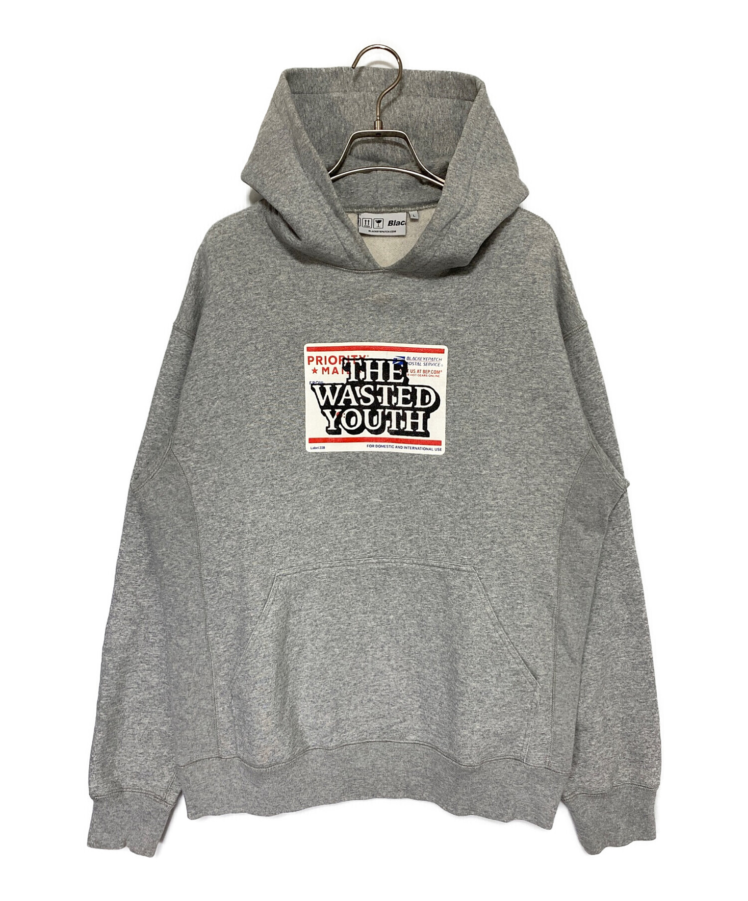 Wasted Youth PRIORITY LABEL HOODIE Lサイズ - パーカー