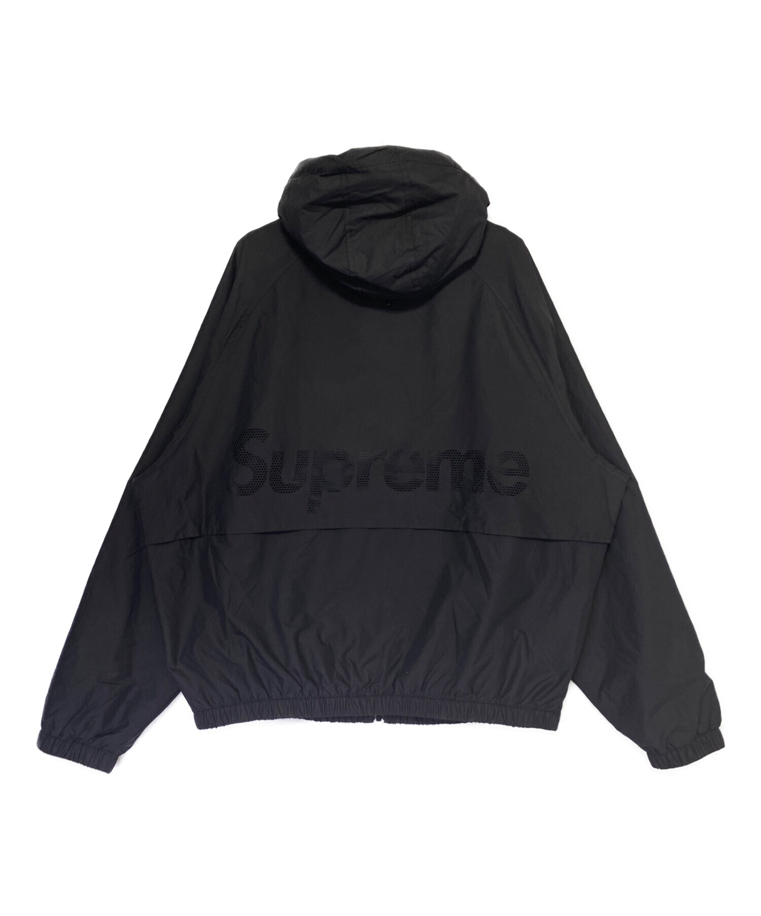 SUPREME (シュプリーム) Lightweight Nylon Hooded Jacket ブラック サイズ:L