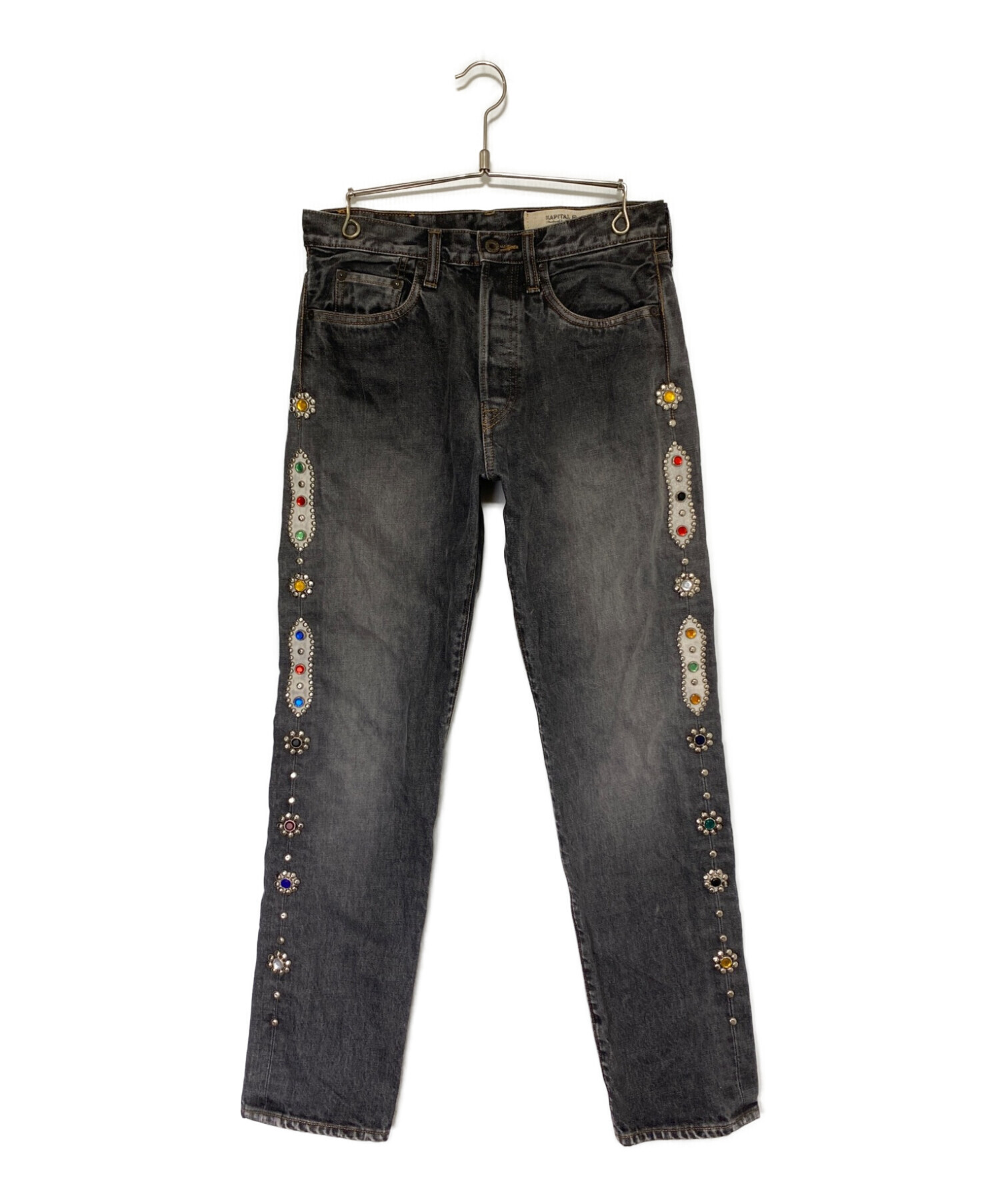 kapital スタッズデニム KAPITAL（キャピタル） 5P スタッズ装飾 デニムパンツ インディゴ