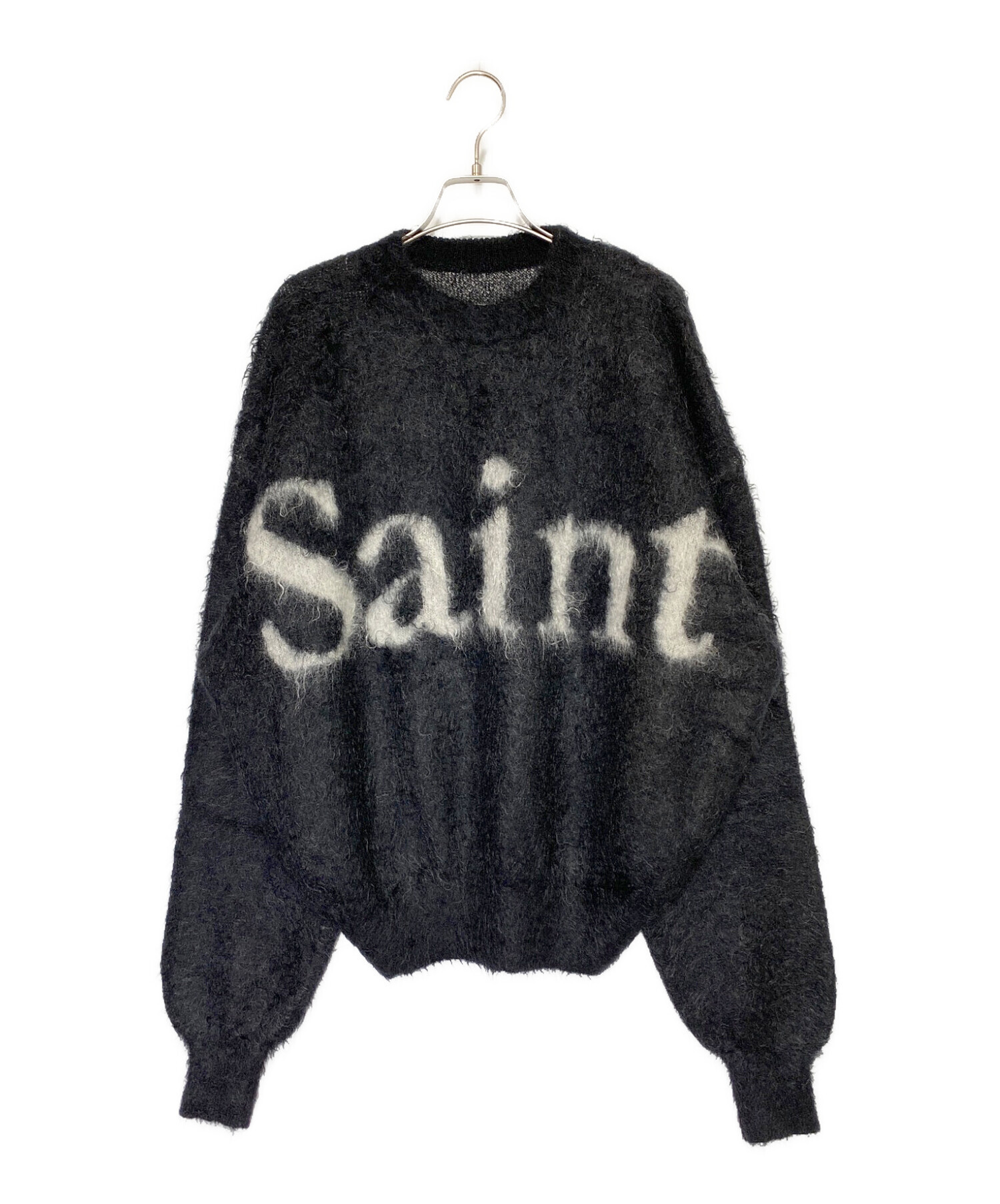 ☆ Lサイズ 新品 SAINT MICHAEL WOOL KNIT SWTER SIN セントマイケル 