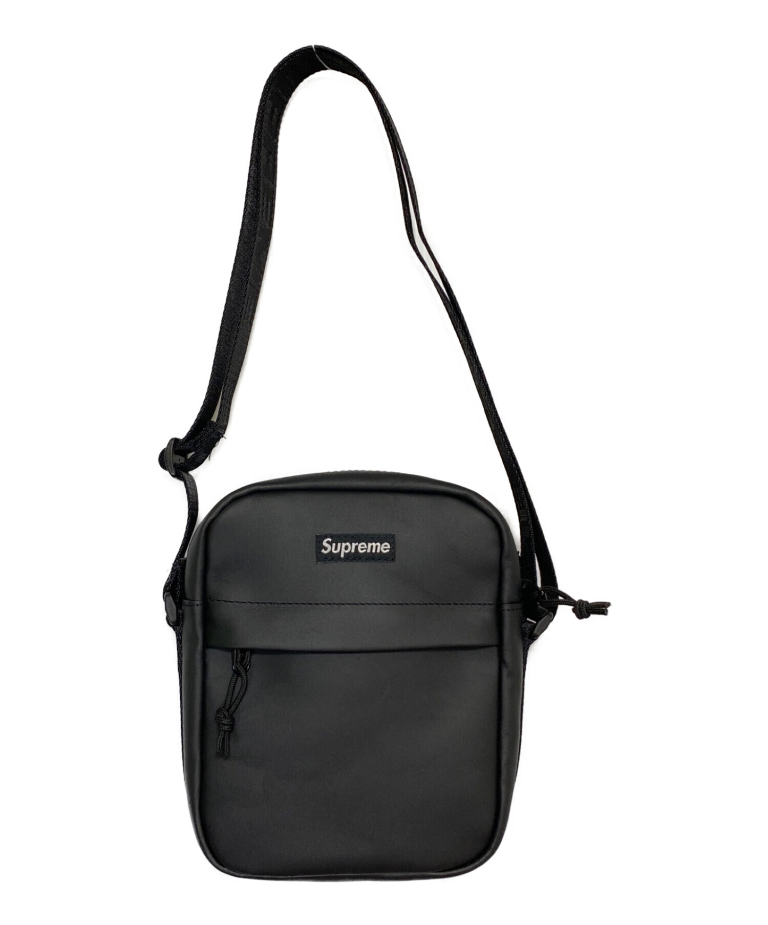 カラーブラックSupreme Leather Shoulder Bag