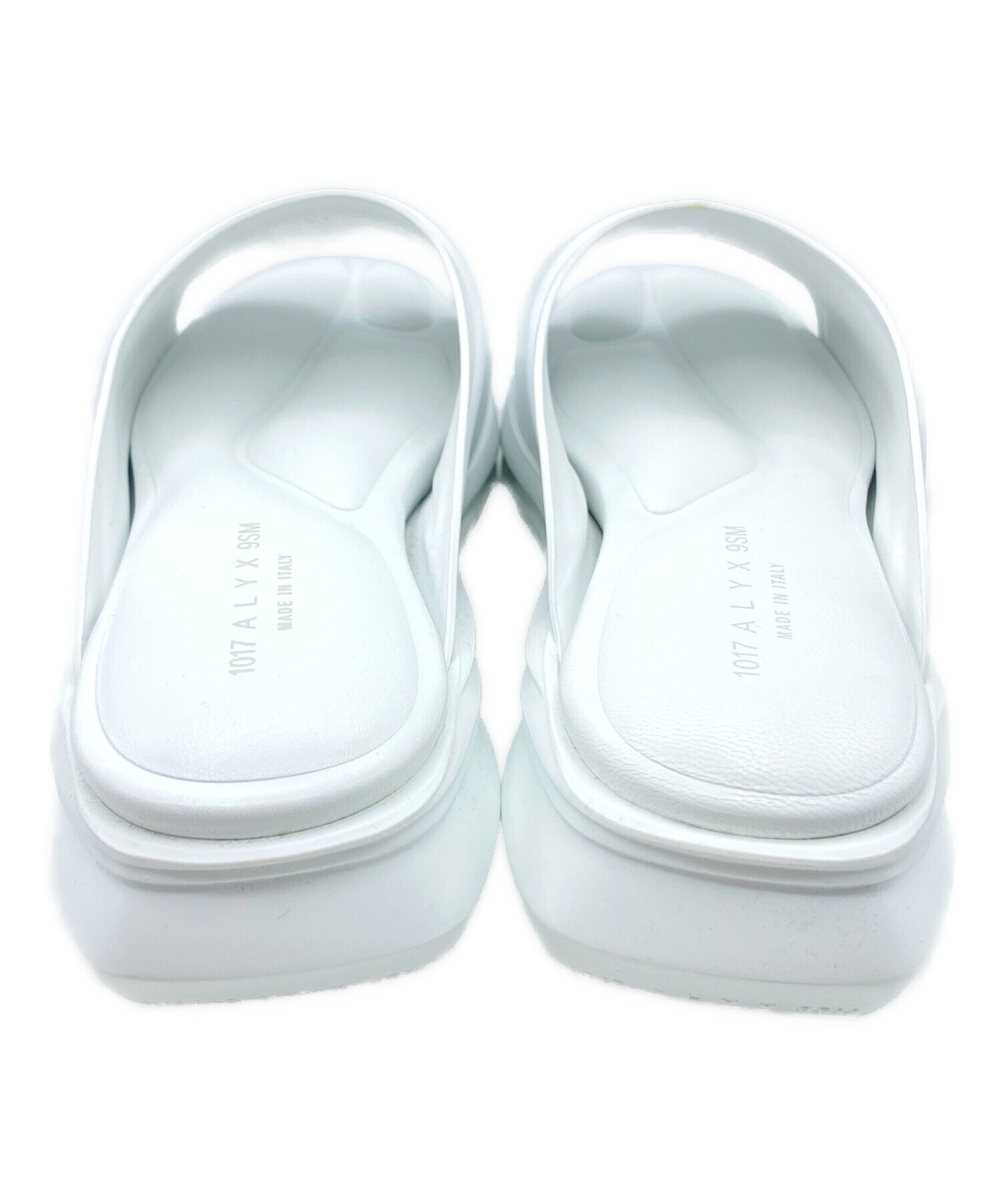中古・古着通販】ALYX (アリクス) MONO SLIDE ホワイト サイズ:41 