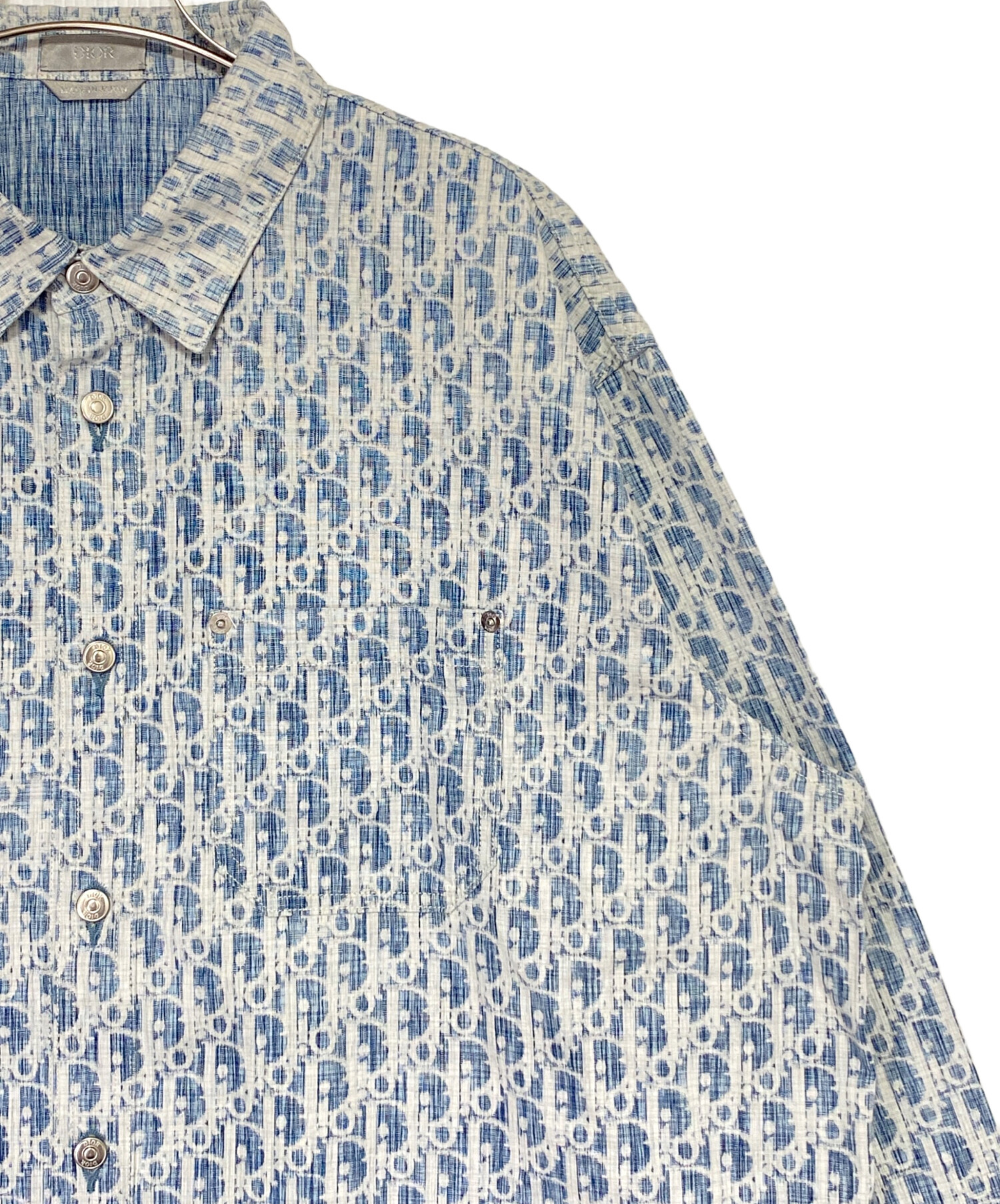 中古・古着通販】Dior (ディオール) オブリークシャツ スカイ 