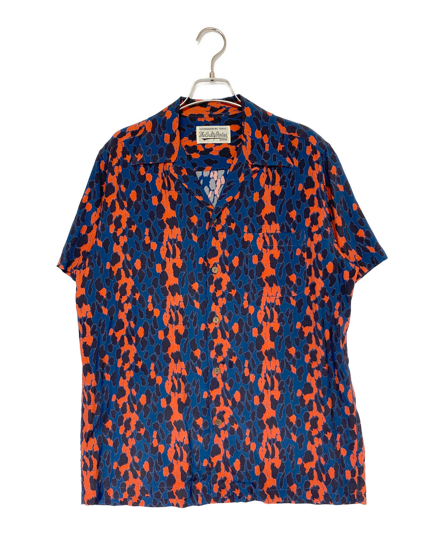 中古・古着通販】WACKO MARIA (ワコマリア) レオパードシャツ レッド 