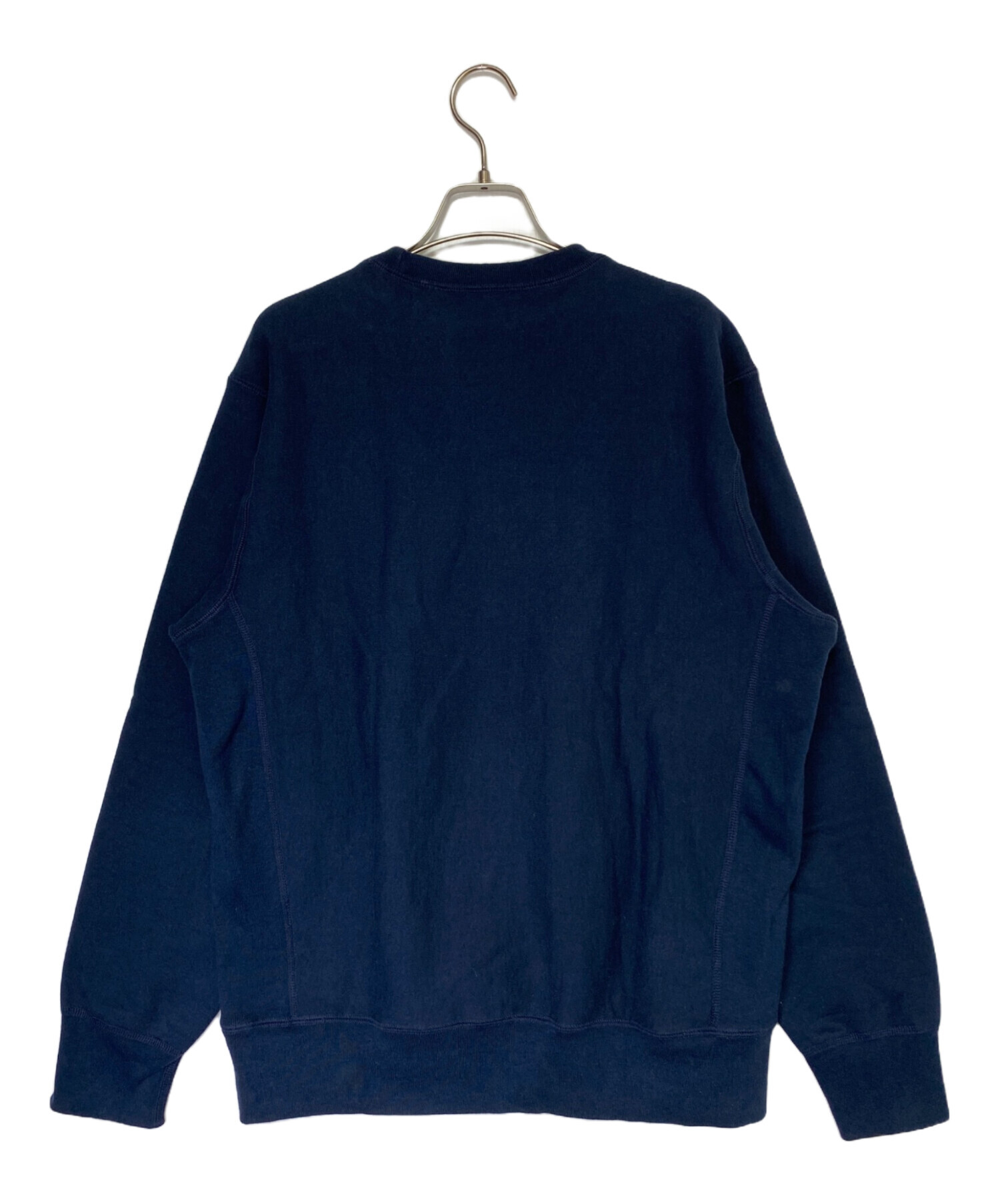 中古・古着通販】SUPREME (シュプリーム) Box Logo Crewneck ネイビー 