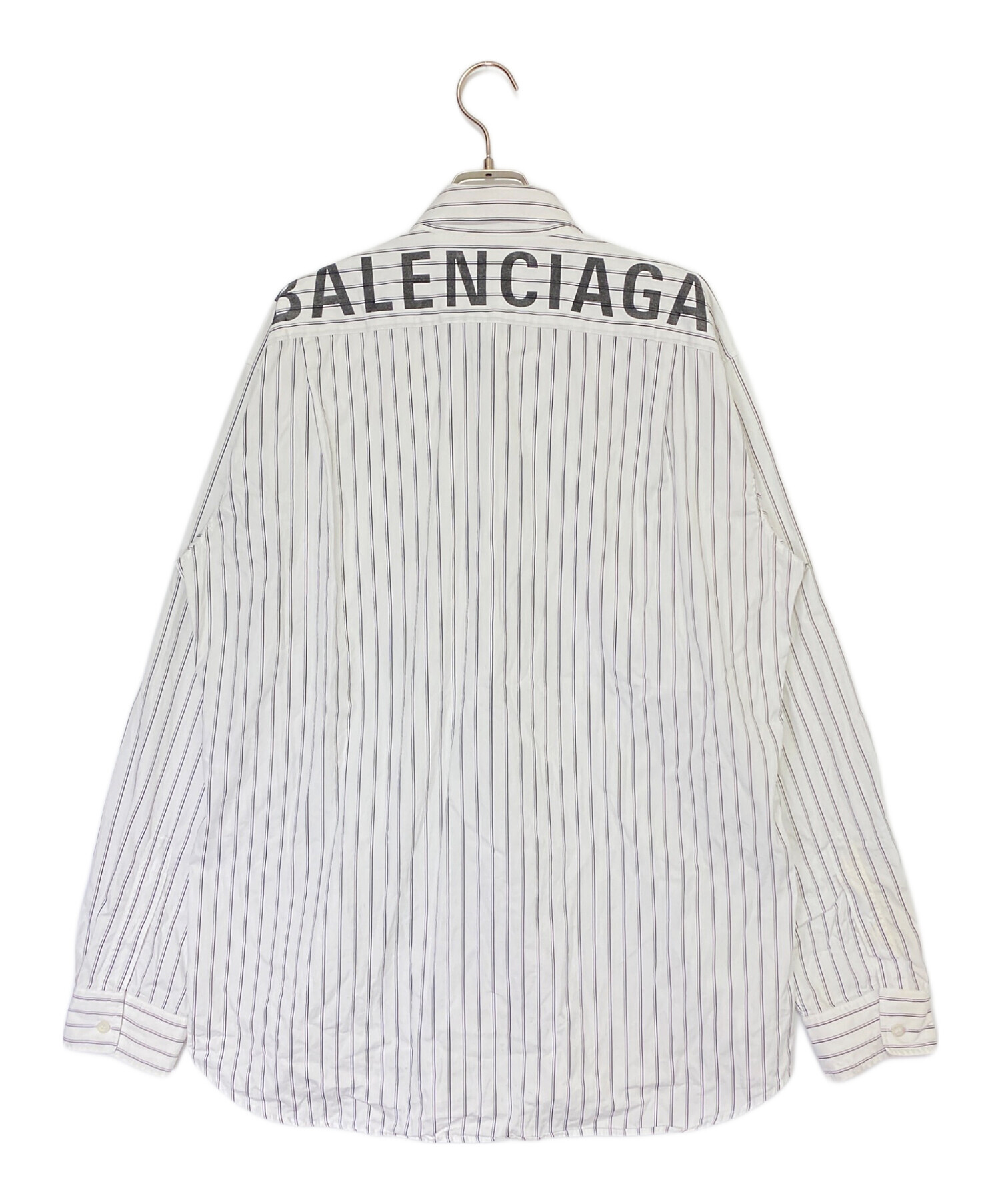 中古・古着通販】BALENCIAGA (バレンシアガ) シャツ ホワイト サイズ 