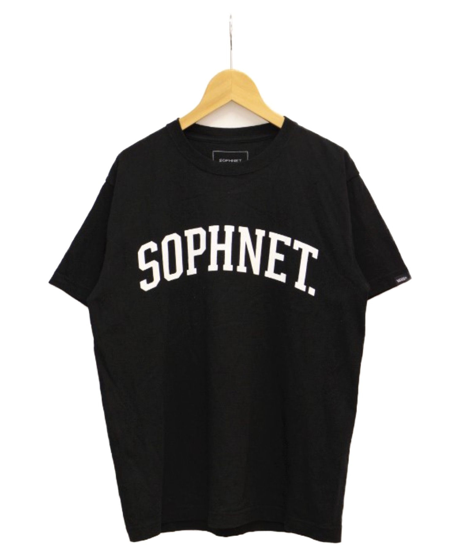 SOPHNET. (ソフネット) ロゴTシャツ ブラック サイズ:M