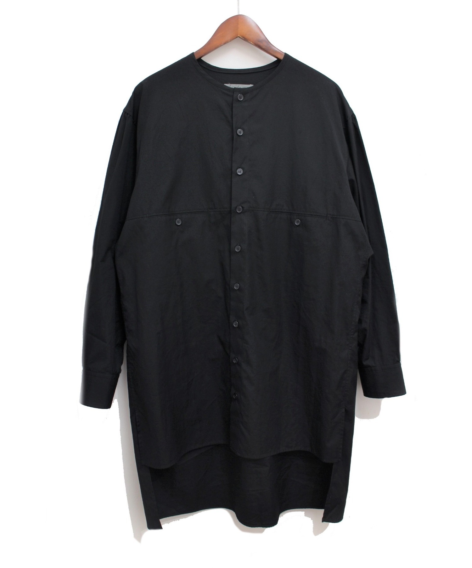 Yohji Yamamoto pour homme (ヨウジヤマモトプールオム) 20SS ヨークシャツ ブラック サイズ:2