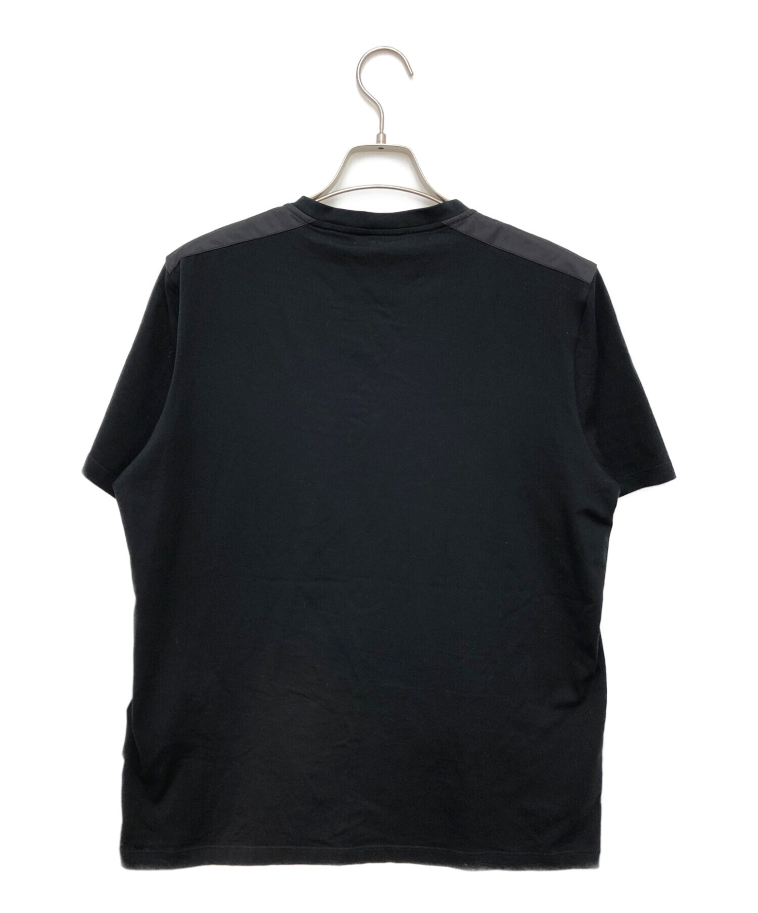 PRADA (プラダ) ナイロンポケットTシャツ ブラック サイズ:L