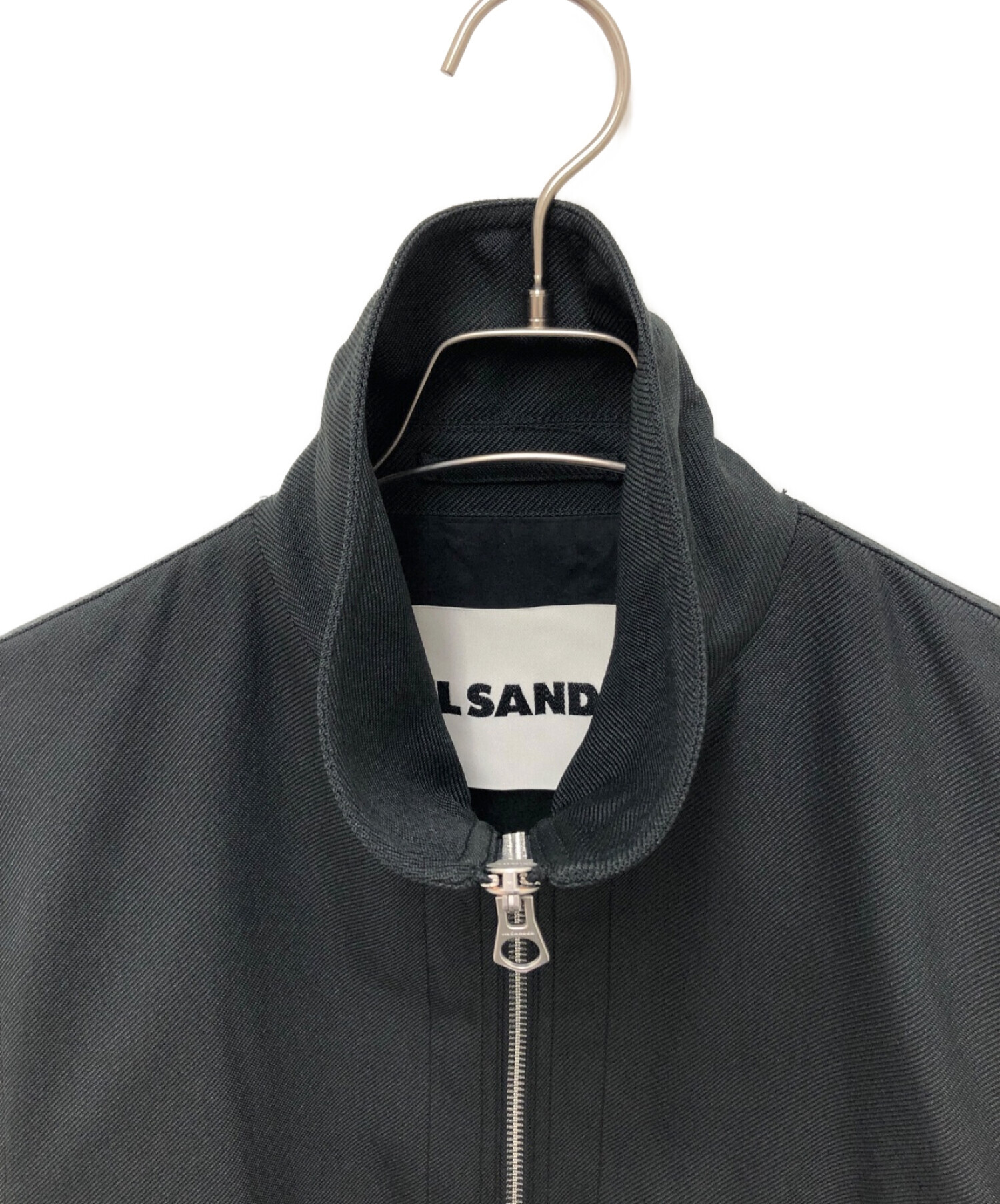 JIL SANDER ジルサンダー SS Sport Zip Up Overcoatスポーツジップアップオーバーコート ブラック  サイズ: