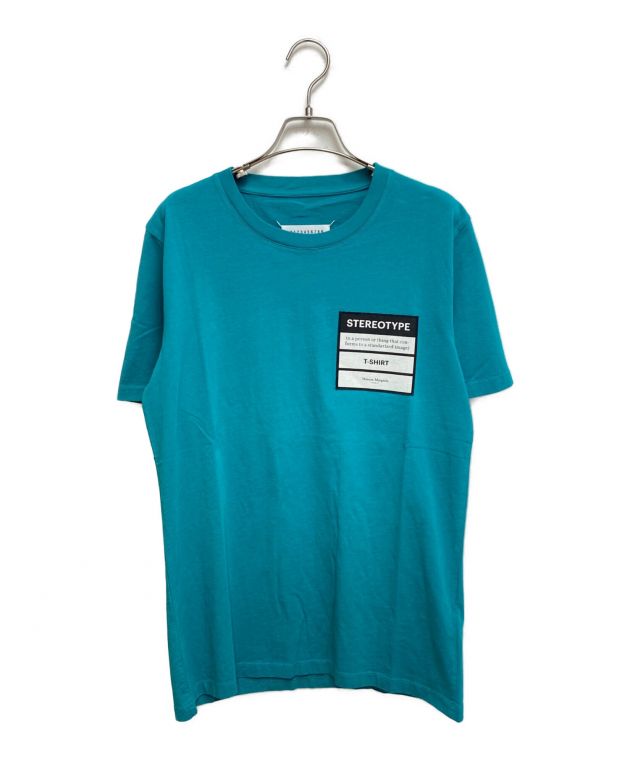 メゾンマルジェラ Maison Margielaレース半袖Tシャツミントグリーン