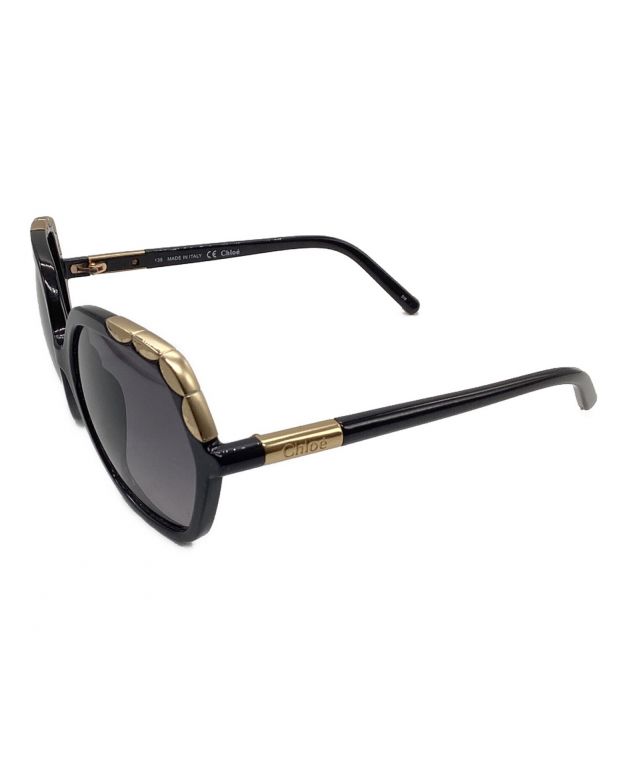 中古・古着通販】Chloe (クロエ) サングラス ブラック サイズ:60□17 
