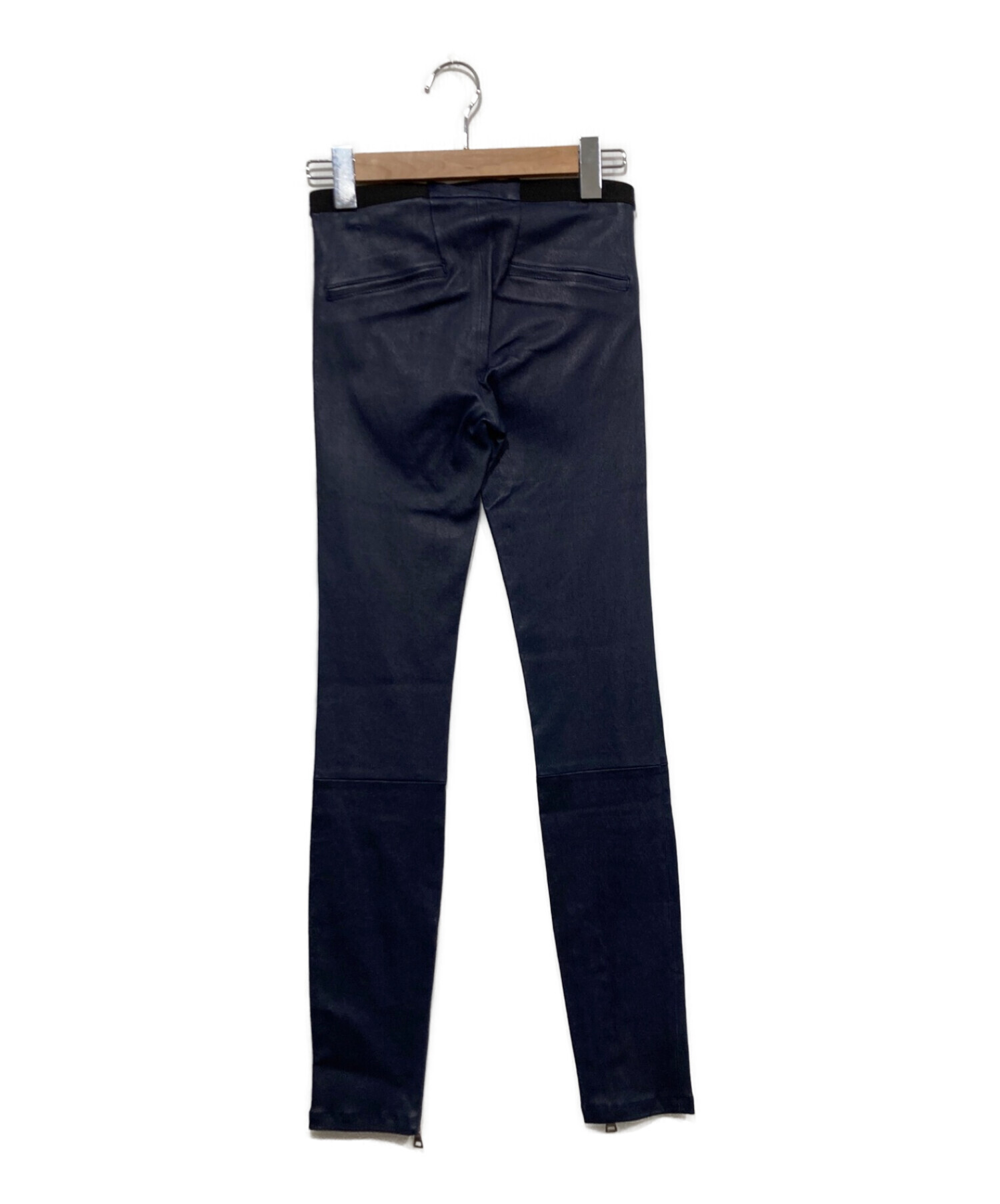 中古・古着通販】HELMUT LANG (ヘルムートラング) ラムレザーパンツ 
