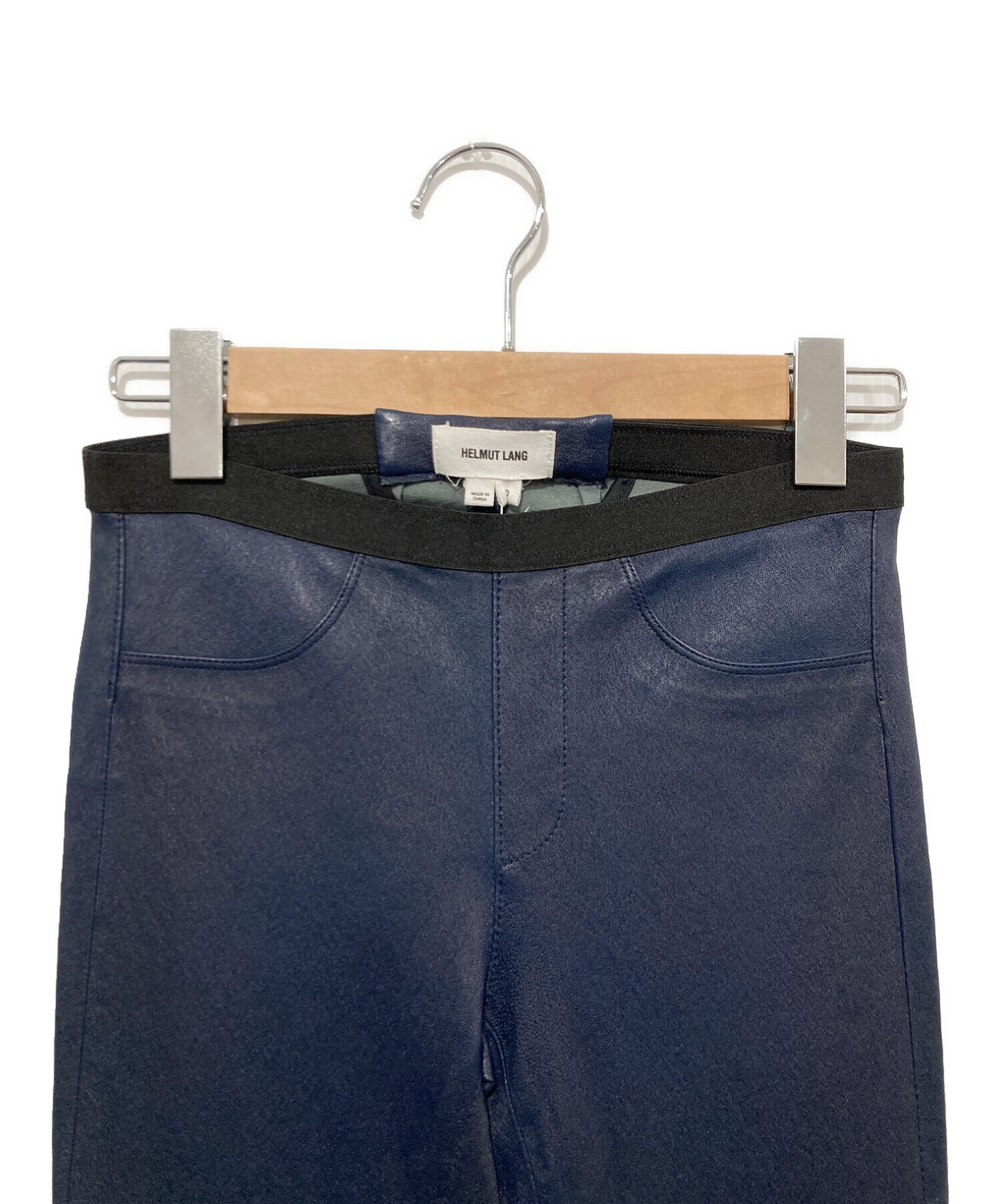 HELMUT LANG ヘルムートラング ラムレザー パンツ（中古・古着通販 