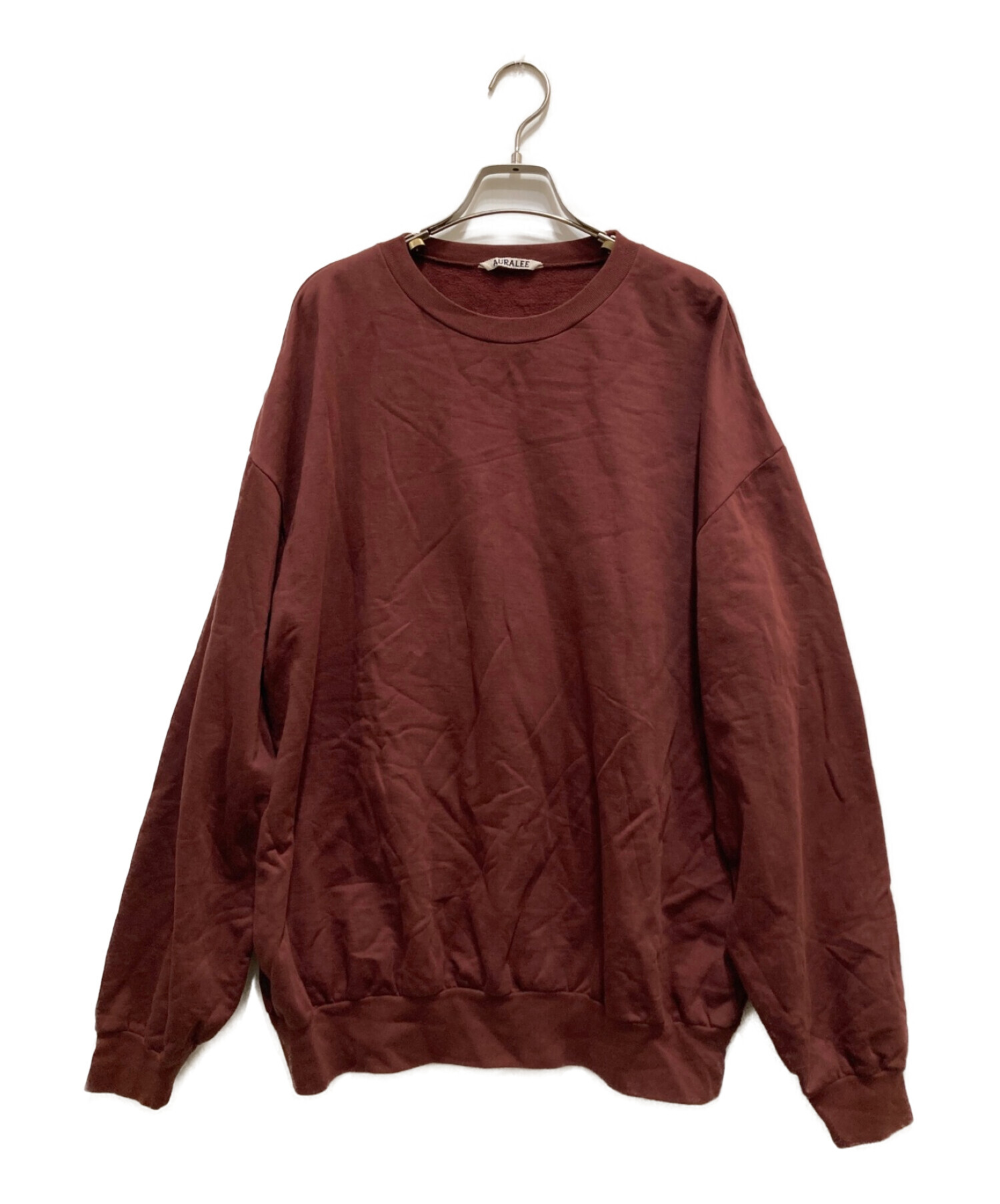 中古・古着通販】AURALEE (オーラリー) ELASTIC HIGH GAUGE SWEAT P/O 