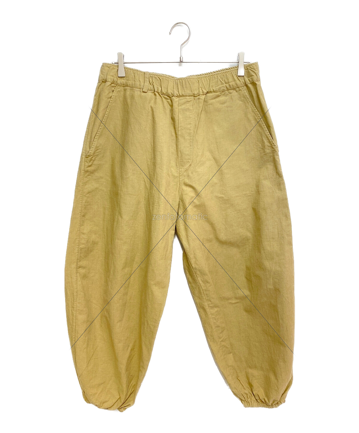 Cristaseya：COTTON BALLOON PANTS - OCHER - ORANN ONLINE SHOP 