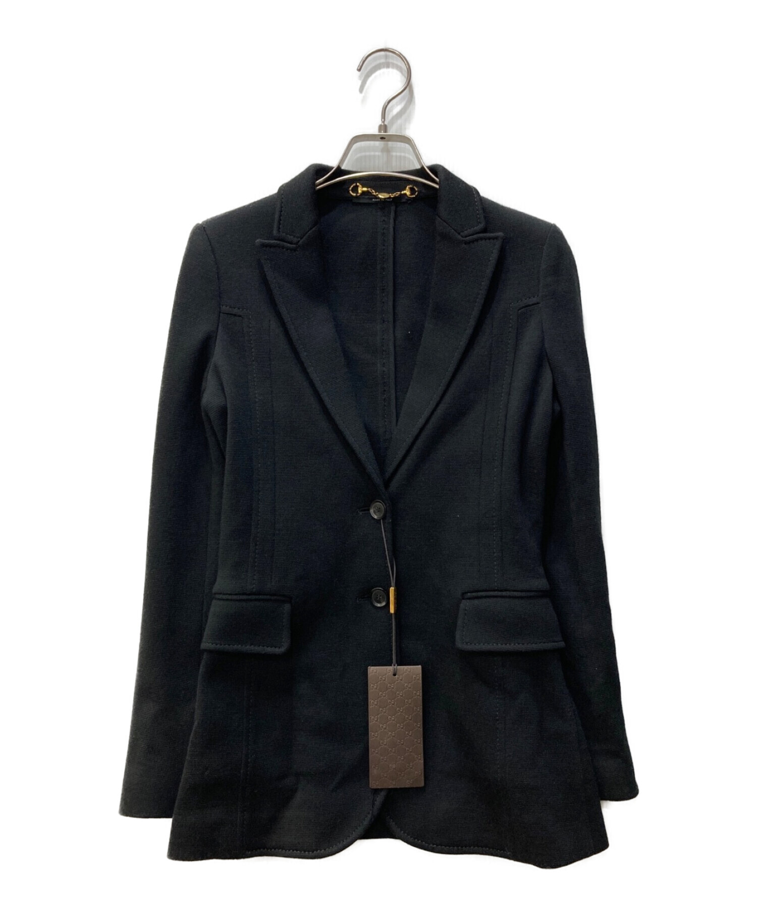 中古・古着通販】GUCCI (グッチ) テーラードジャケット ブラック 