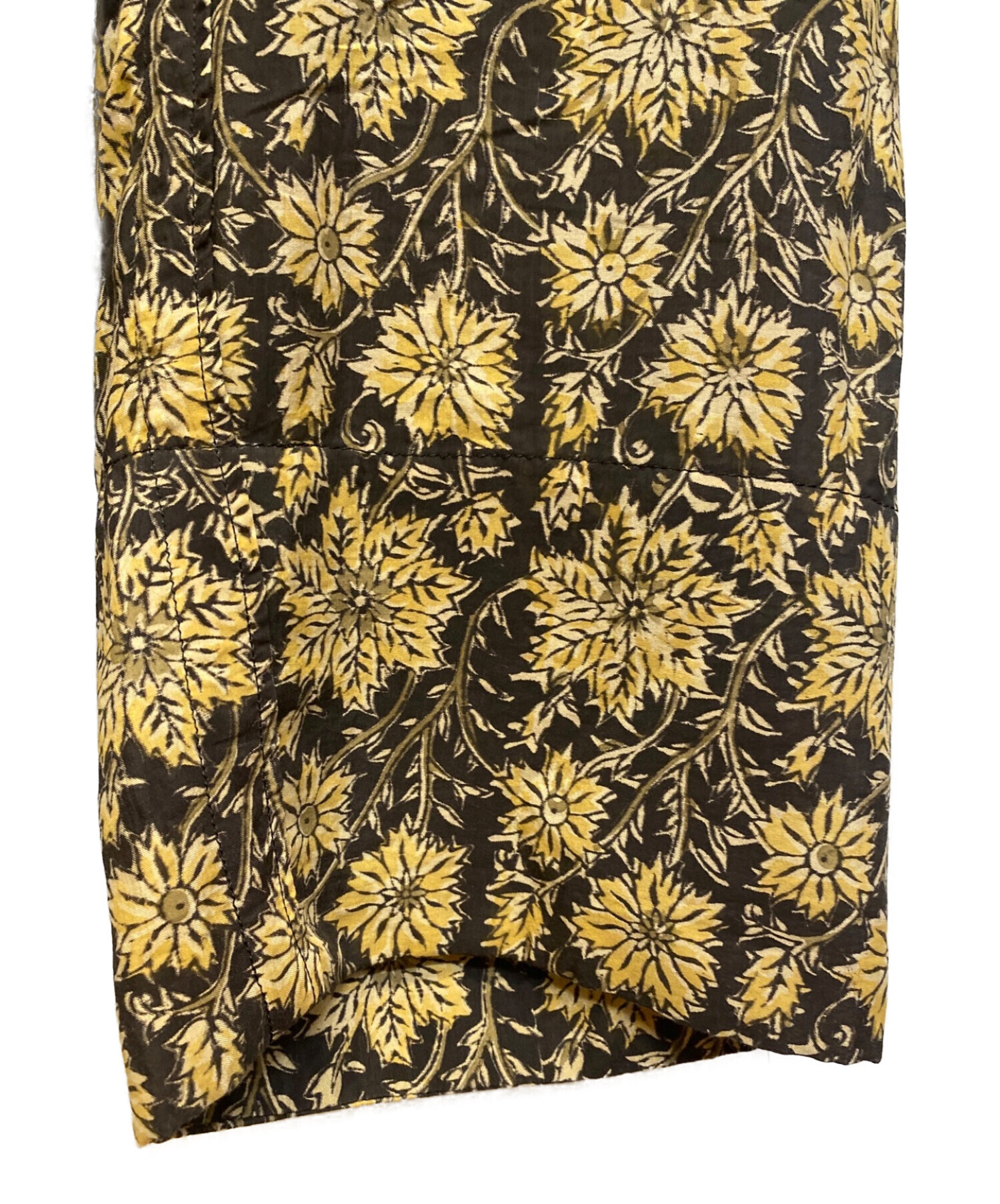 Yohji Yamamoto 面倒くさく POUR HOMME 花柄パンツ