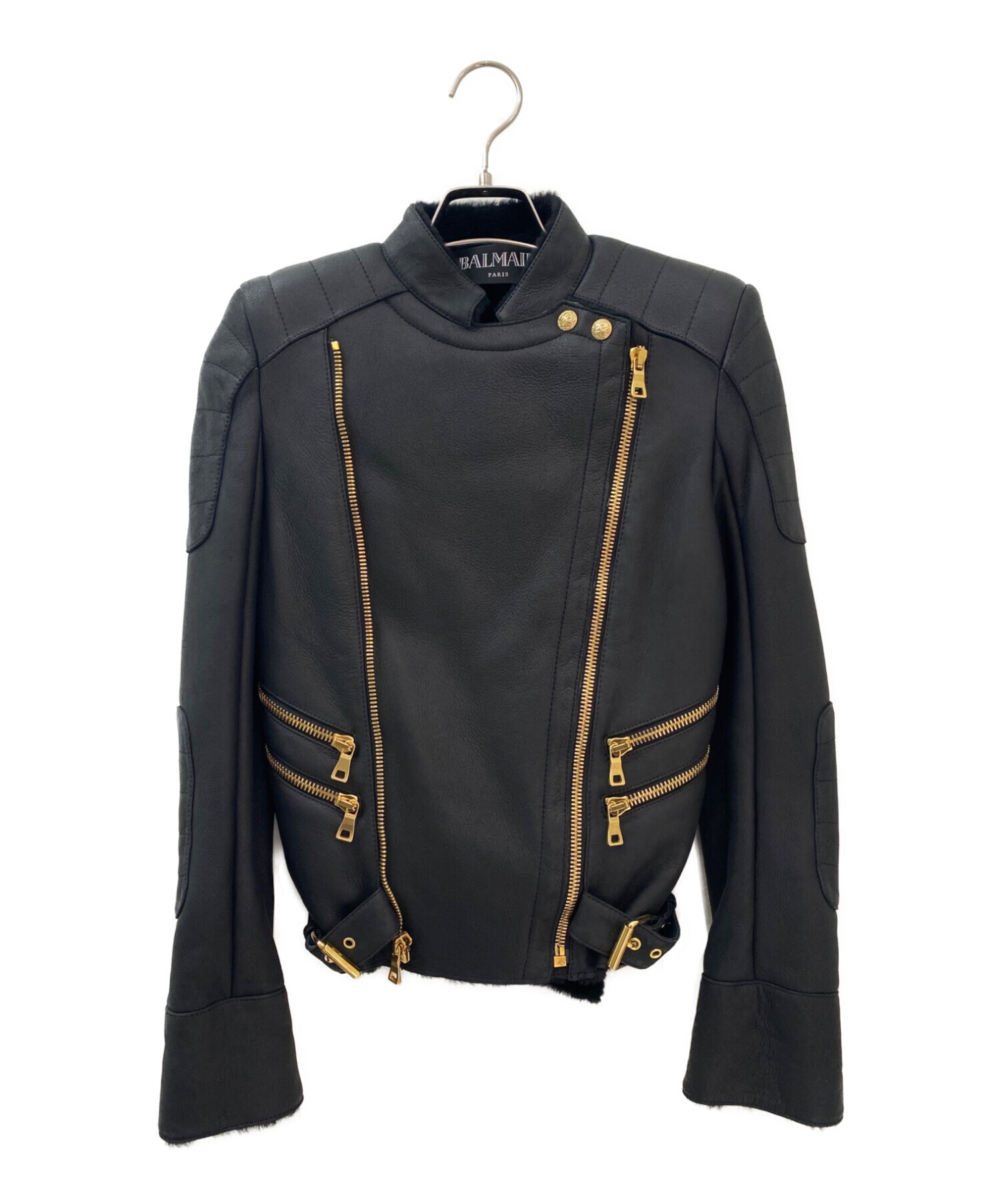 BALMAIN バルマン ムートンレザージャケット