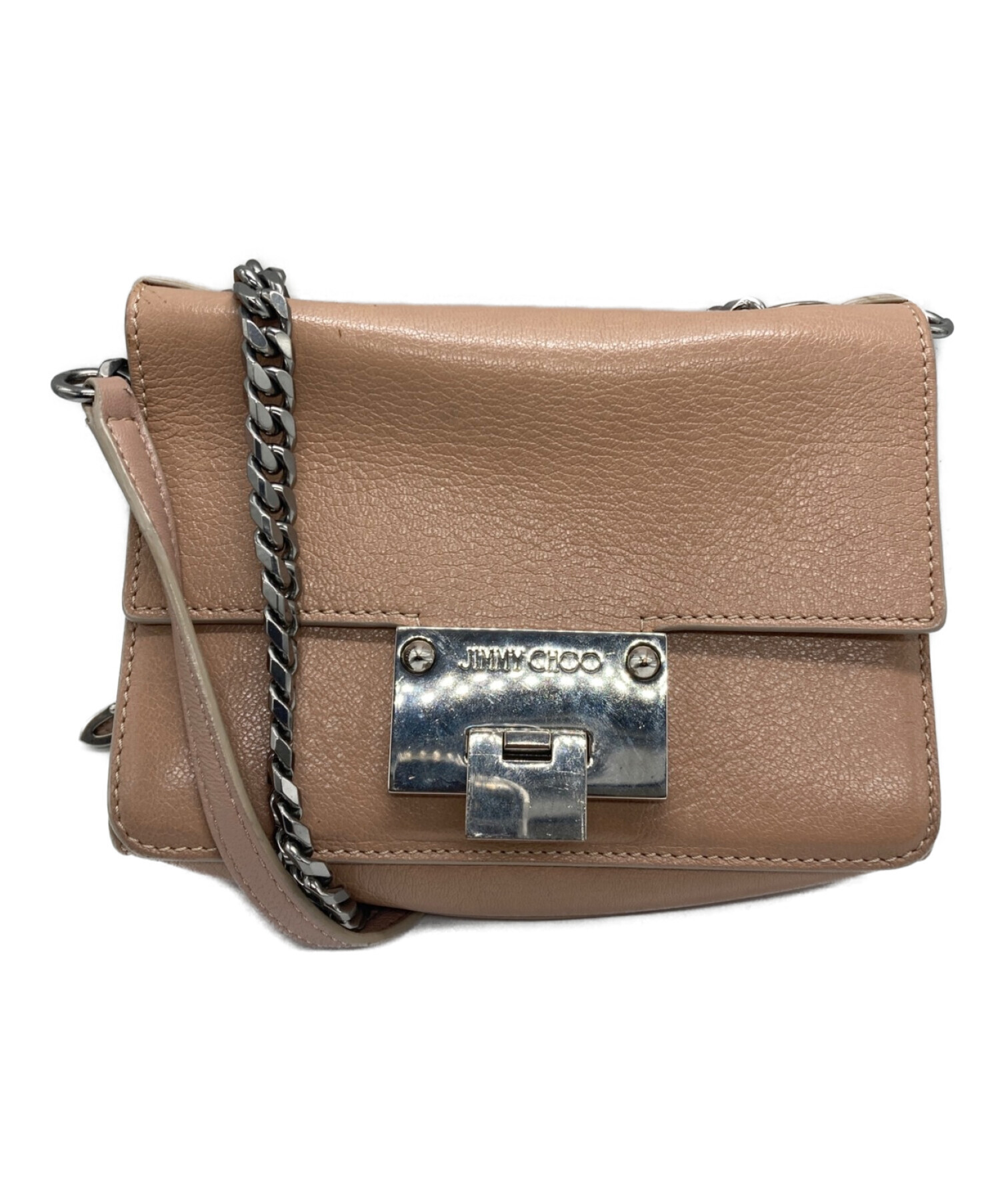 中古・古着通販】JIMMY CHOO (ジミーチュウ) mini チェーンバッグ 