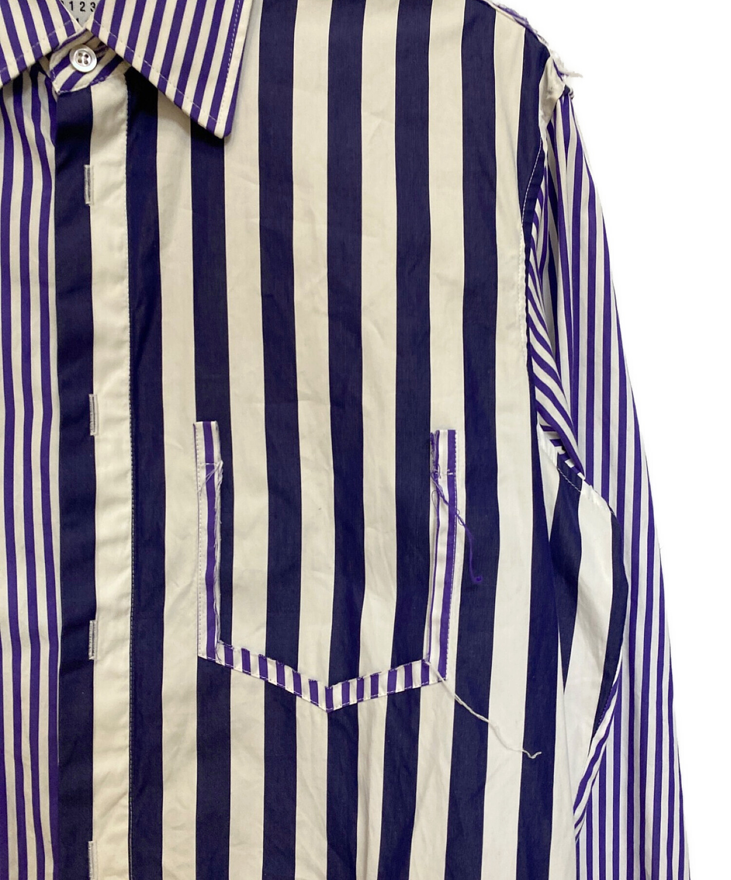 中古・古着通販】Maison Margiela (メゾンマルジェラ) ストライプ 