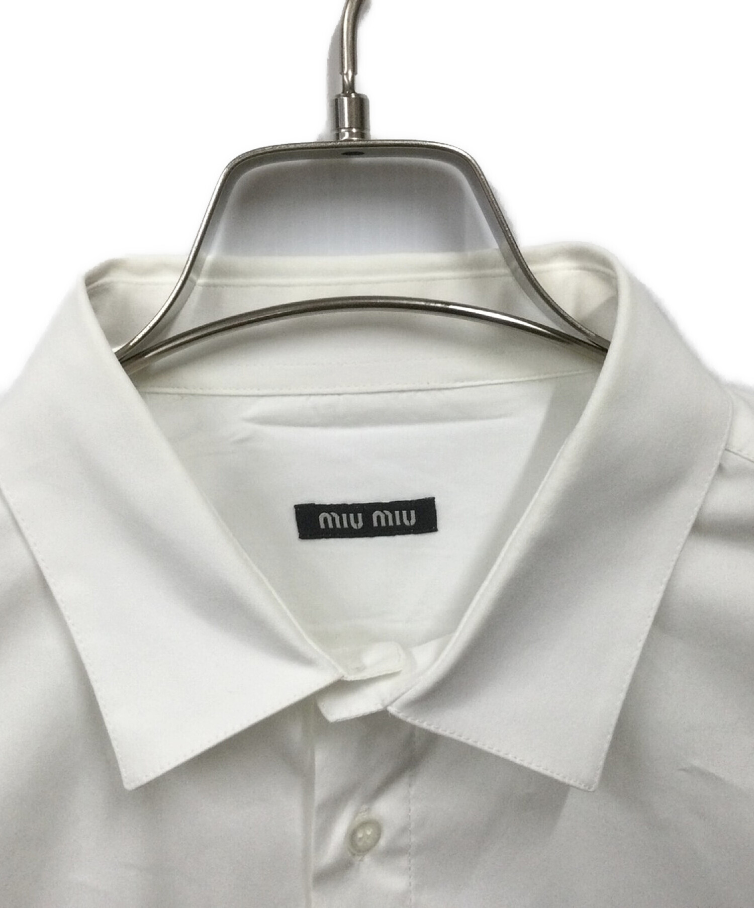 中古・古着通販】MIU MIU (ミュウミュウ) オーバーサイズシャツ 